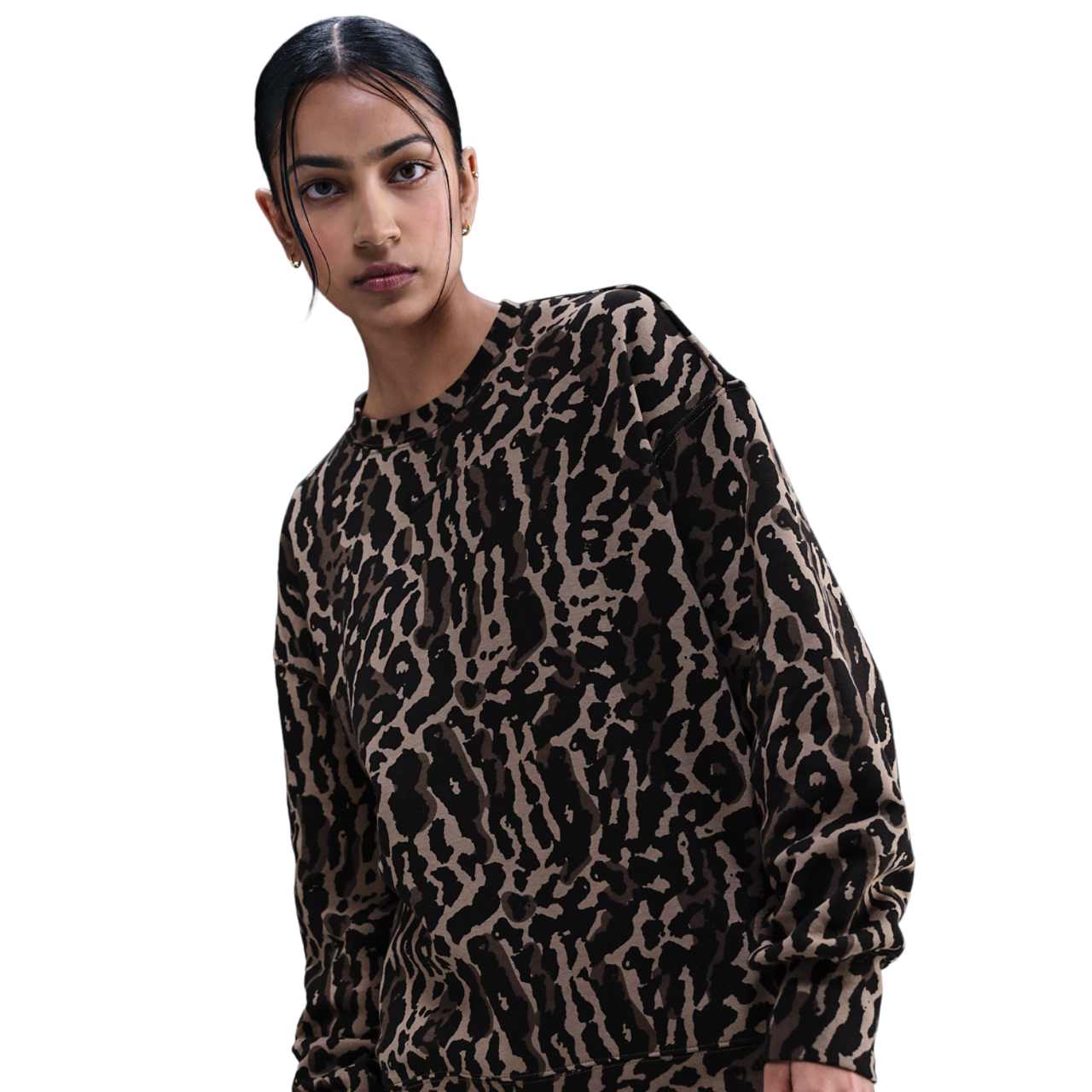 Nike Sportswear Phoenix Oversized Sweatshirt Image 1 of 5. Tap to open photo gallery.