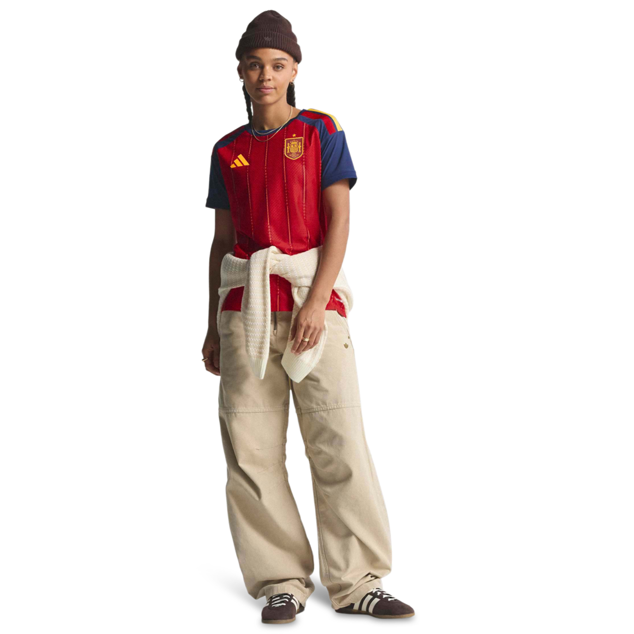 adidas Spain 26 Home Authentic Jersey Image 3 sur 6. Appuyez pour ouvrir la galerie de photos.