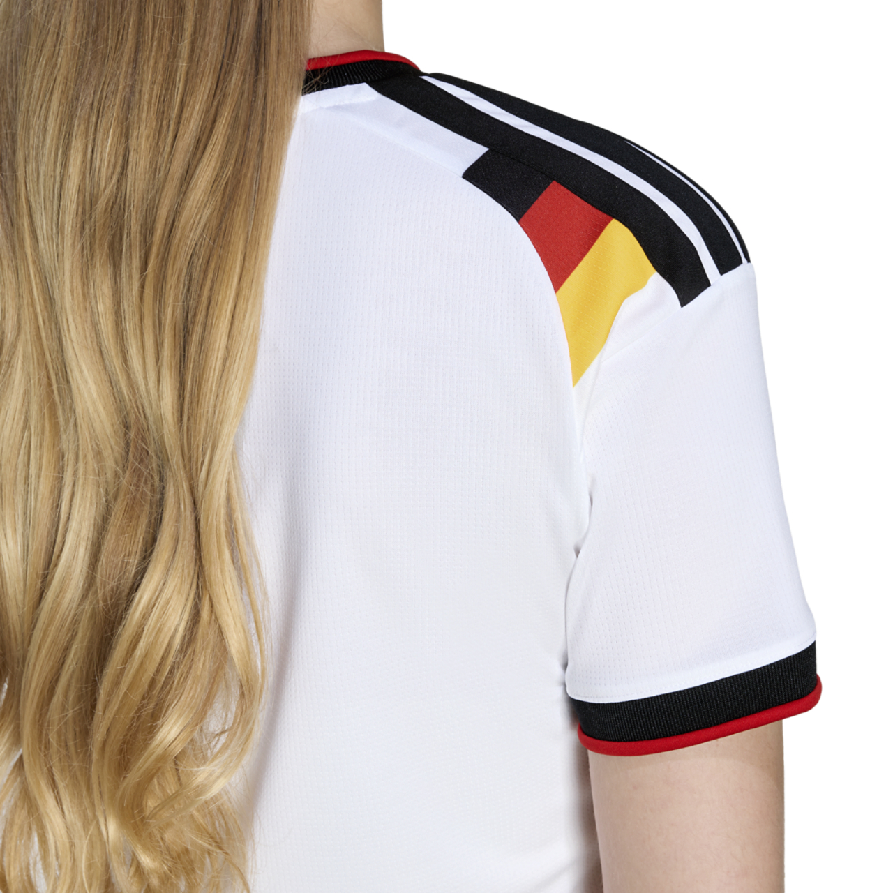 adidas Germany 26 Home Cropped Jersey Image 5 of 7. Tap to open photo gallery.