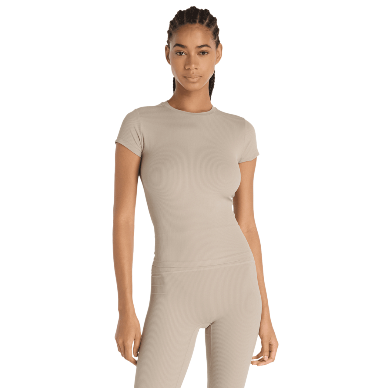 New Balance Ribbed Fitted T-shirt Immagine 1 di 4. Tocca per aprire la galleria fotografica.
