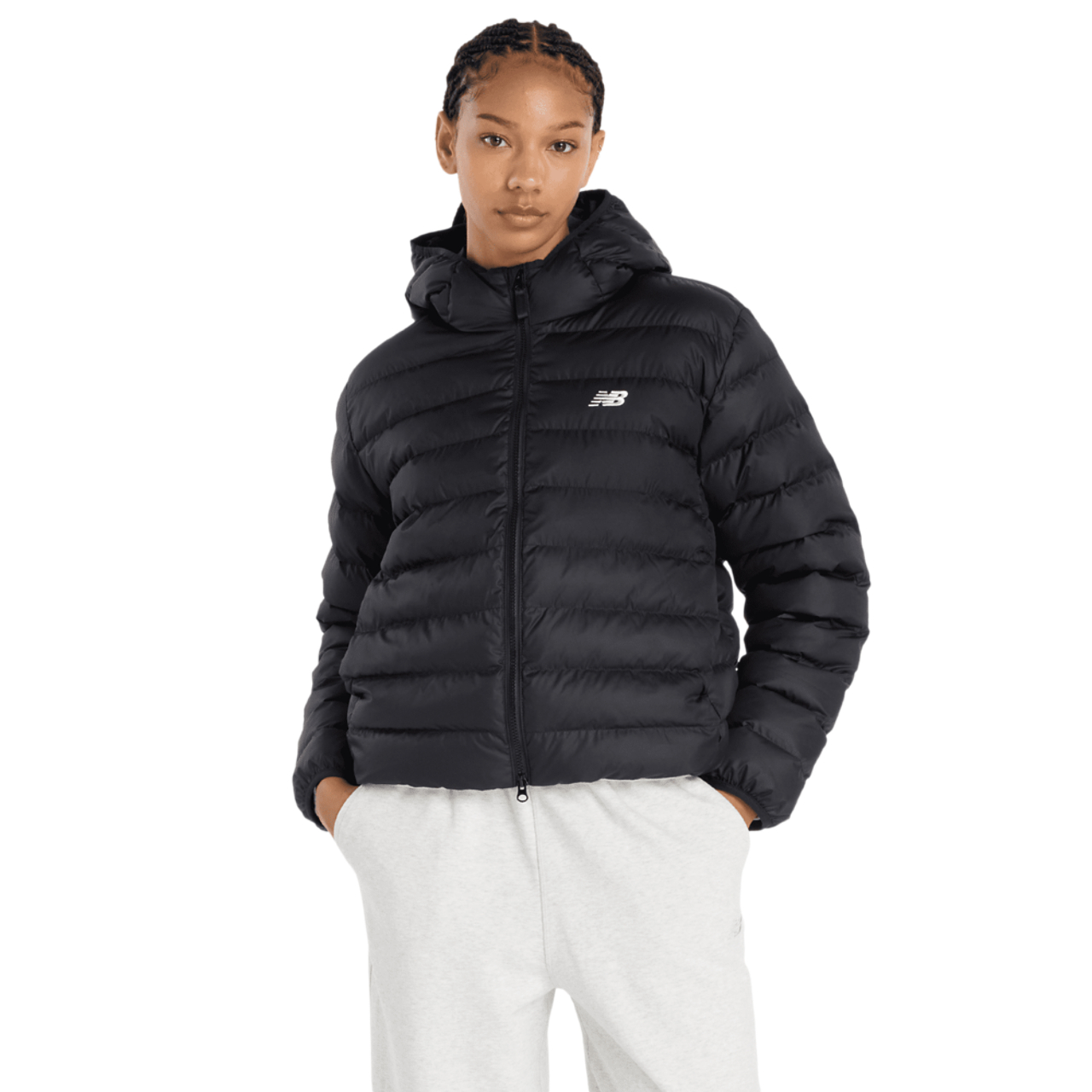 New Balance Sport Essentials Puffer Jacket Afbeelding 1 van 5. Tik om de fotogalerij te openen..