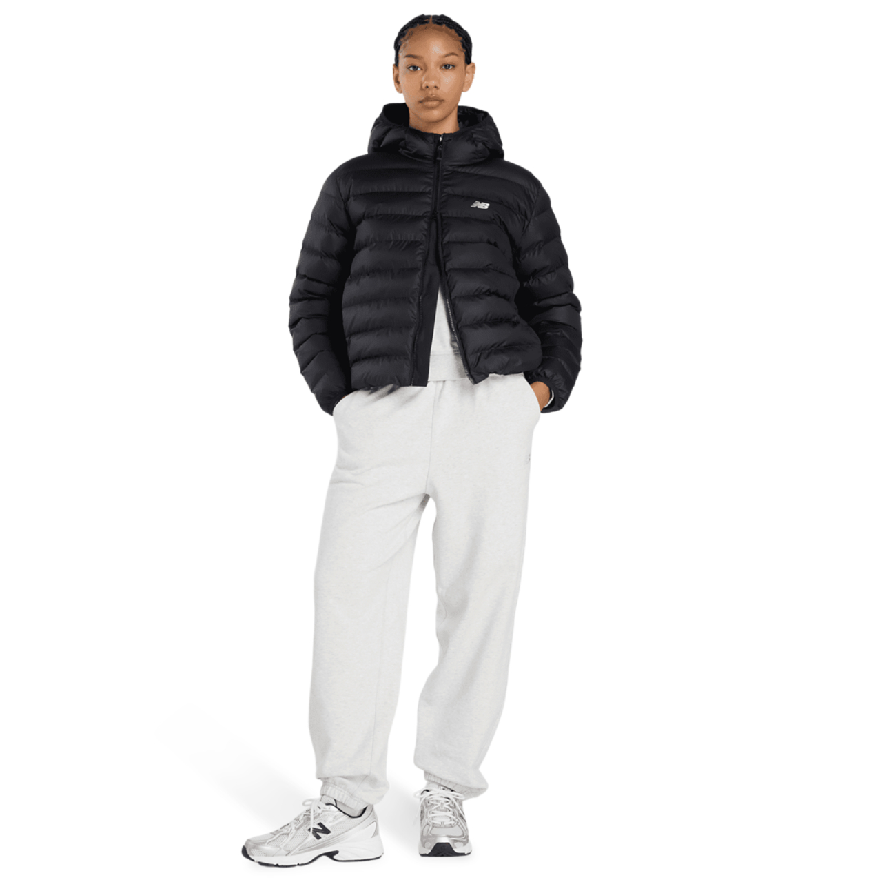 New Balance Sport Essentials Puffer Jacket Afbeelding 2 van 5. Tik om de fotogalerij te openen..