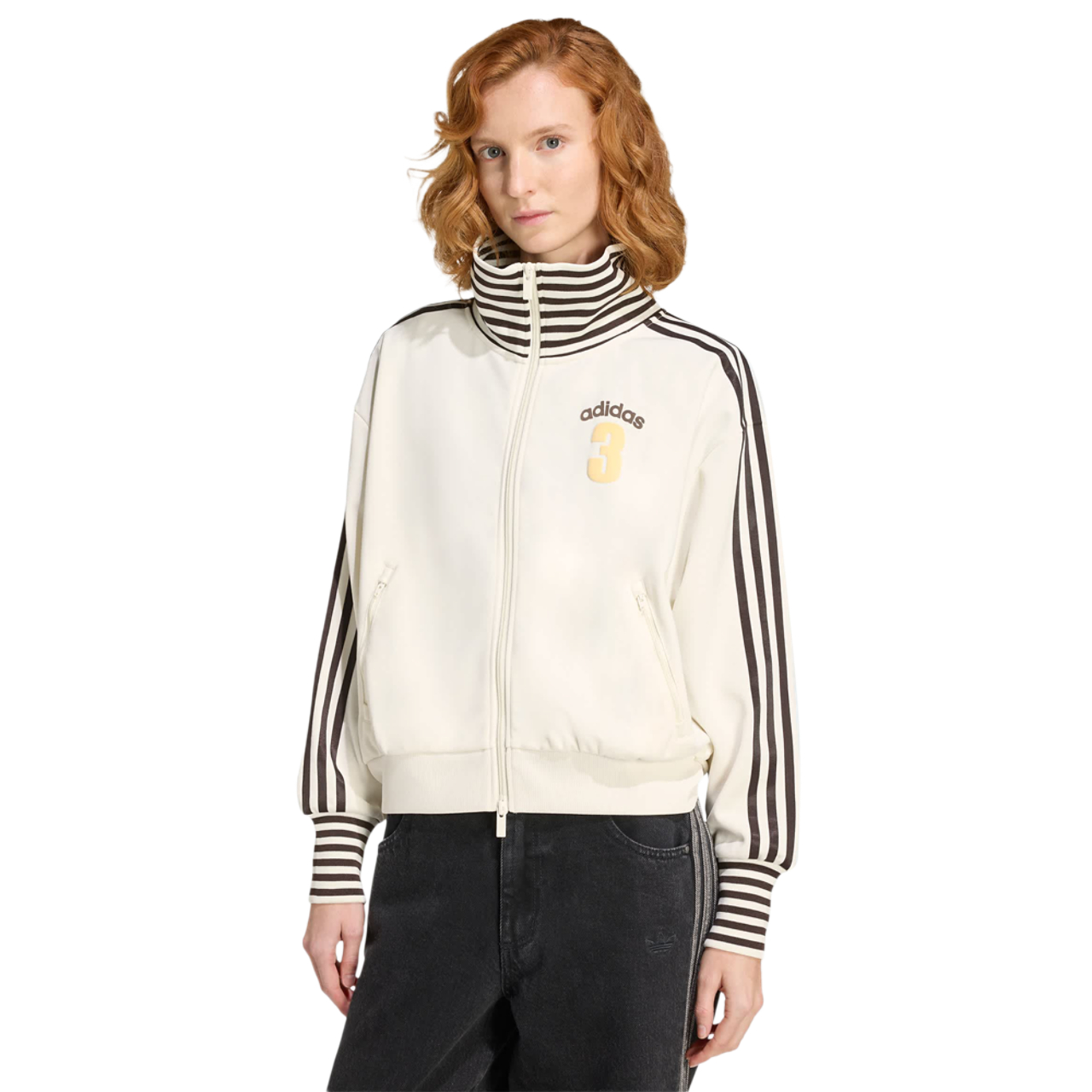 adidas Vintage Bb Tt Striped Rib Track Top Imagen 1 de 5. Toque para abrir la galería de fotos.