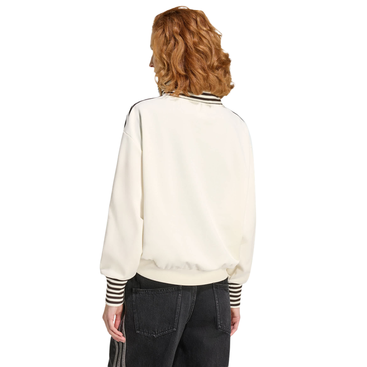 adidas Vintage Bb Tt Striped Rib Track Top Imagen 3 de 5. Toque para abrir la galería de fotos.