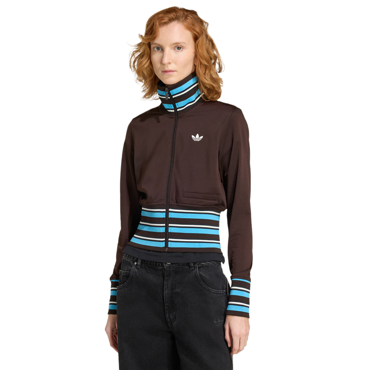adidas Vintage Tt High Knitted Ribs Top Imagen 1 de 5. Toque para abrir la galería de fotos.