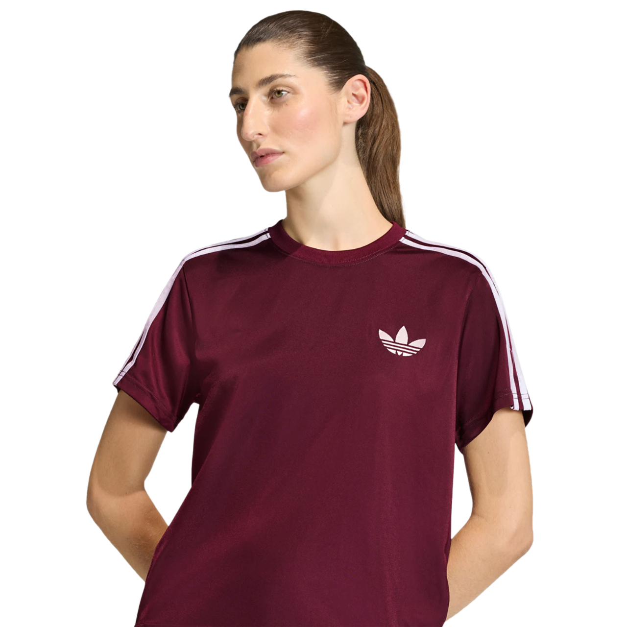 adidas Firebird T-shirt Image 4 of 5. Tap to open photo gallery.