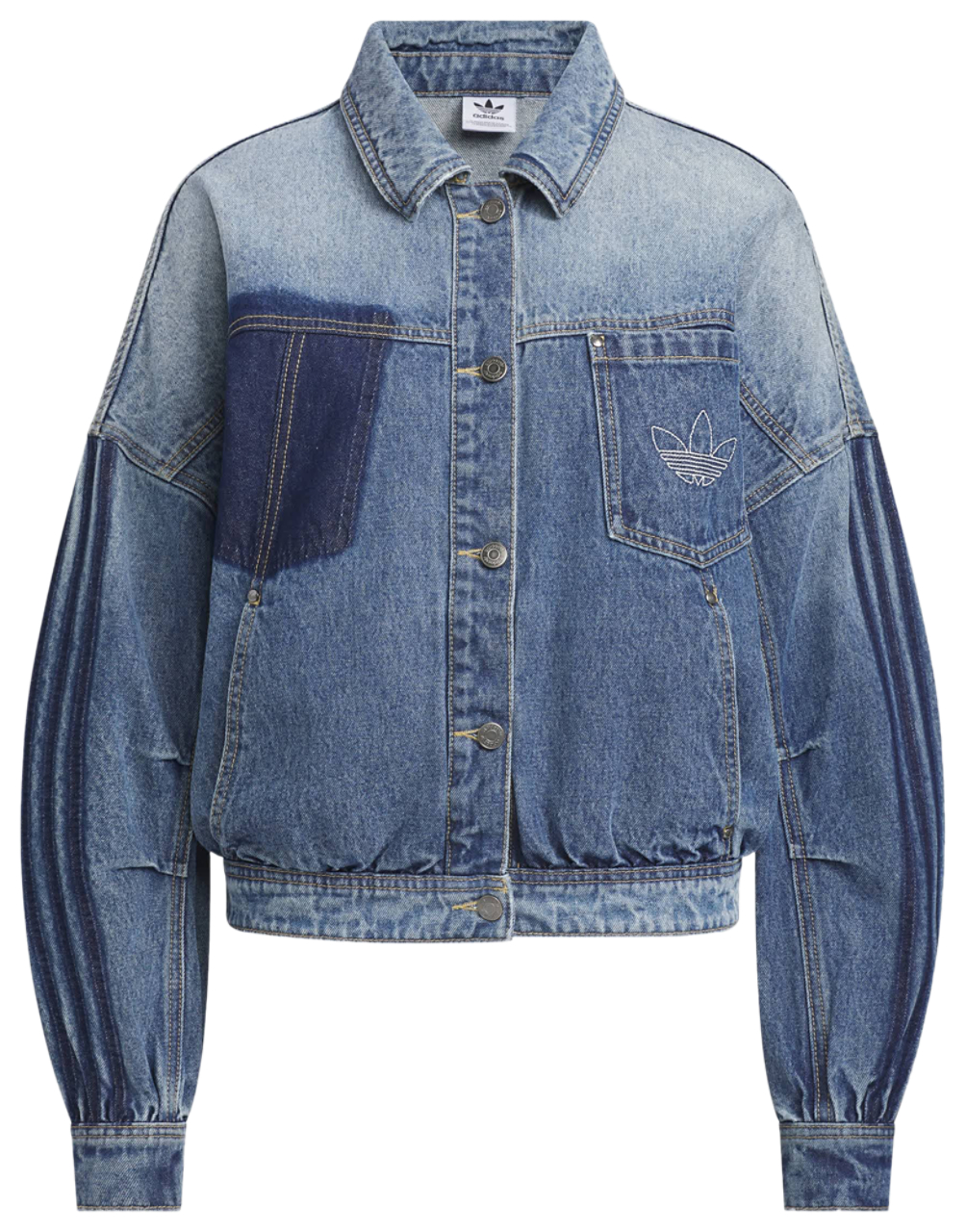 adidas Denim Jacket Immagine 5 di 5. Tocca per aprire la galleria fotografica.