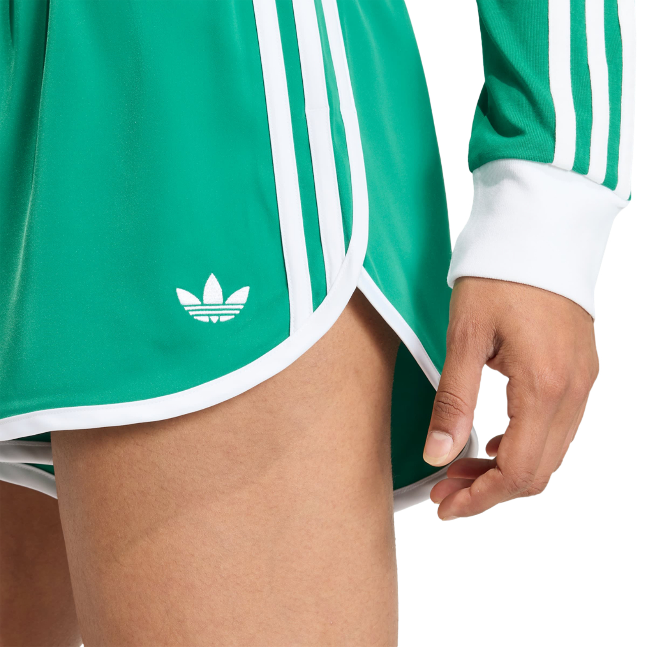 adidas 3 Stripes Sprinter Shorts Imagen 4 de 5. Toque para abrir la galería de fotos.