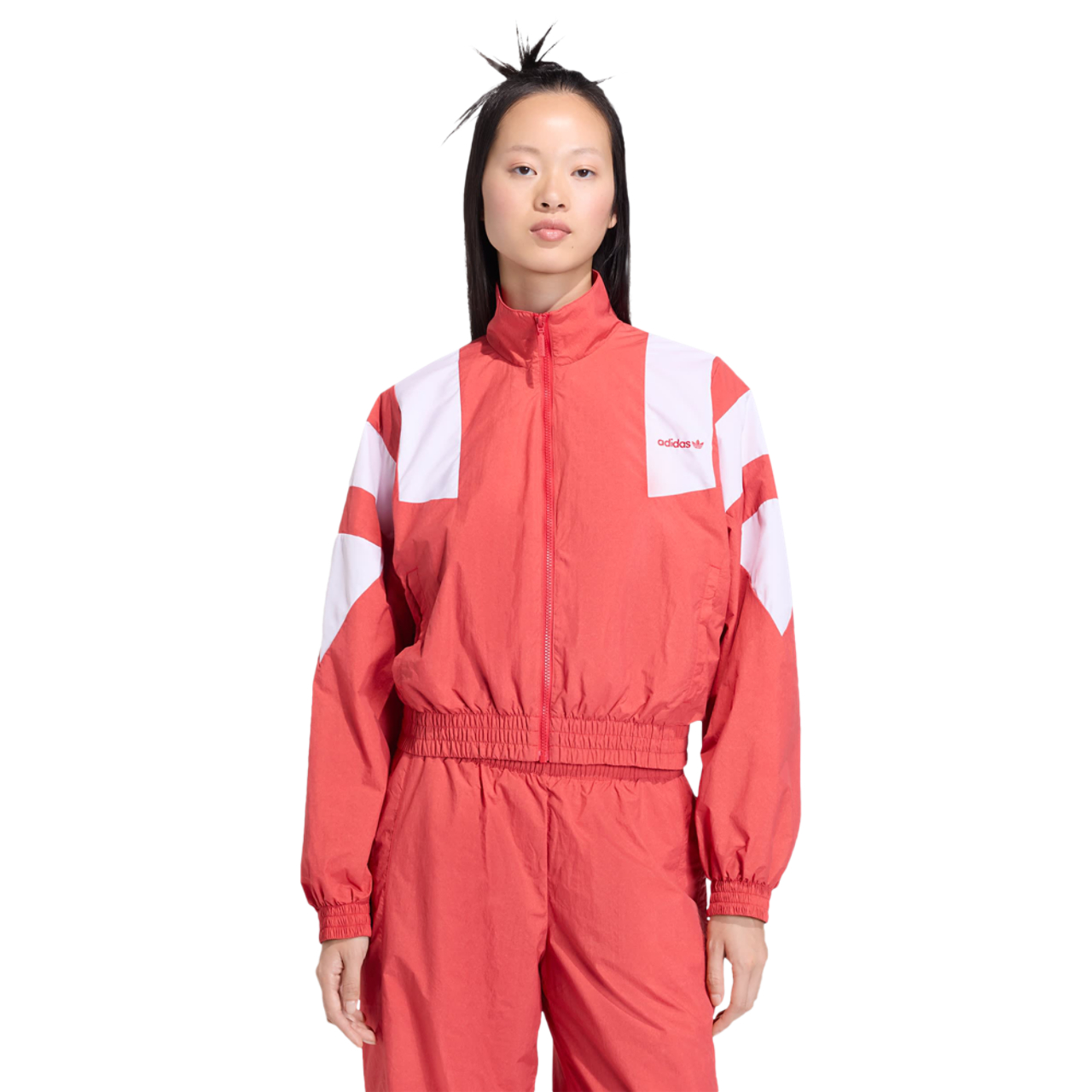 adidas Blocked Washed Zipped Tracktop Afbeelding 1 van 5. Tik om de fotogalerij te openen..