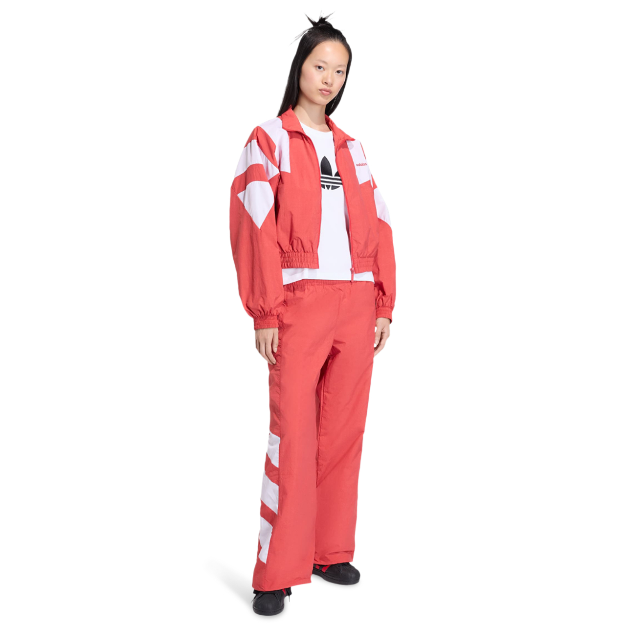 adidas Blocked Washed Zipped Tracktop Afbeelding 2 van 5. Tik om de fotogalerij te openen..