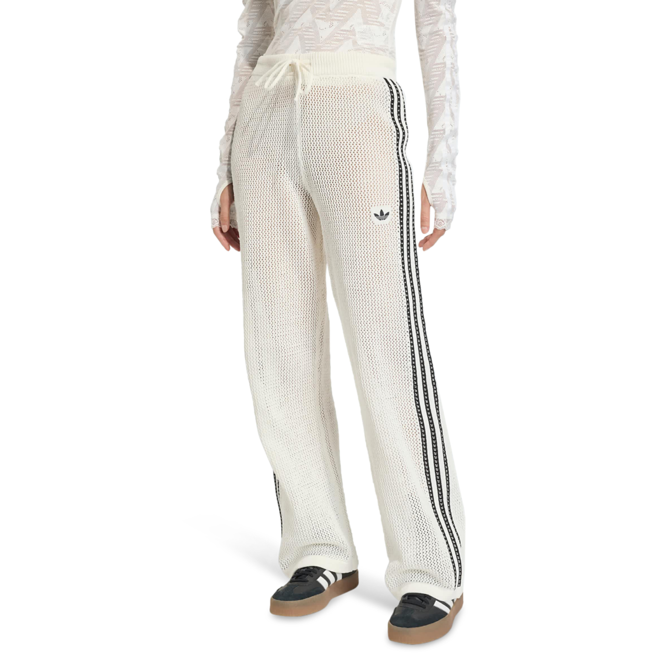 adidas Knitted Crochet Firebird Track Pants Immagine 1 di 5. Tocca per aprire la galleria fotografica.