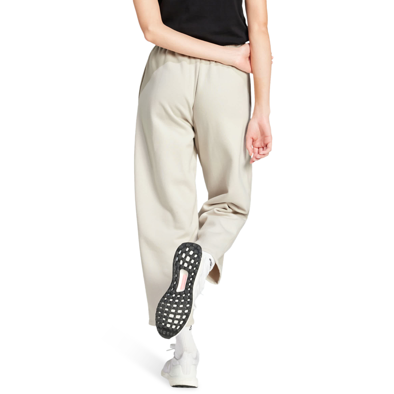 adidas Essentials Logo Fleece Barrel Pants Imagen 3 de 5. Toque para abrir la galería de fotos.