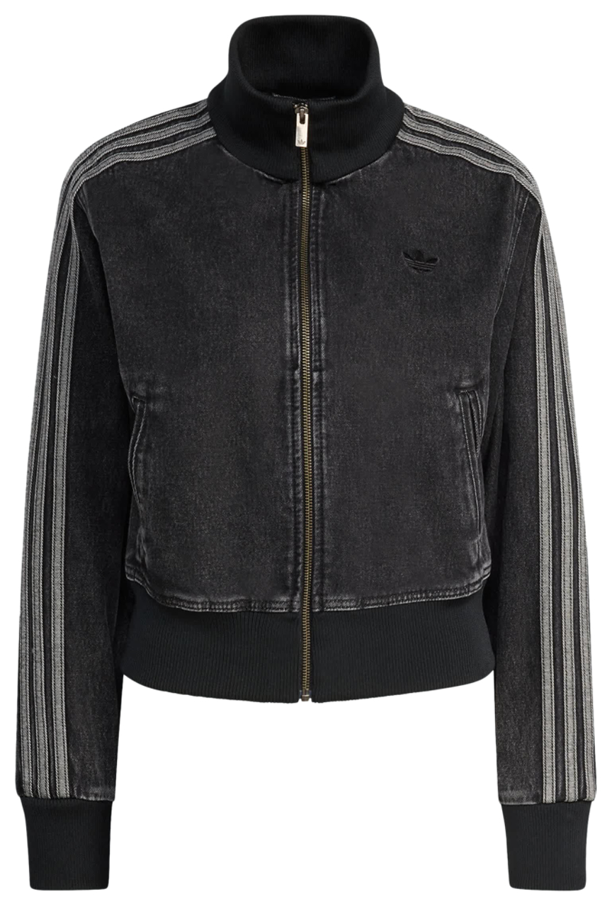 adidas Firebird Track Top Denim Bild 5 von 5. Antippen, um die Fotogalerie zu öffnen.