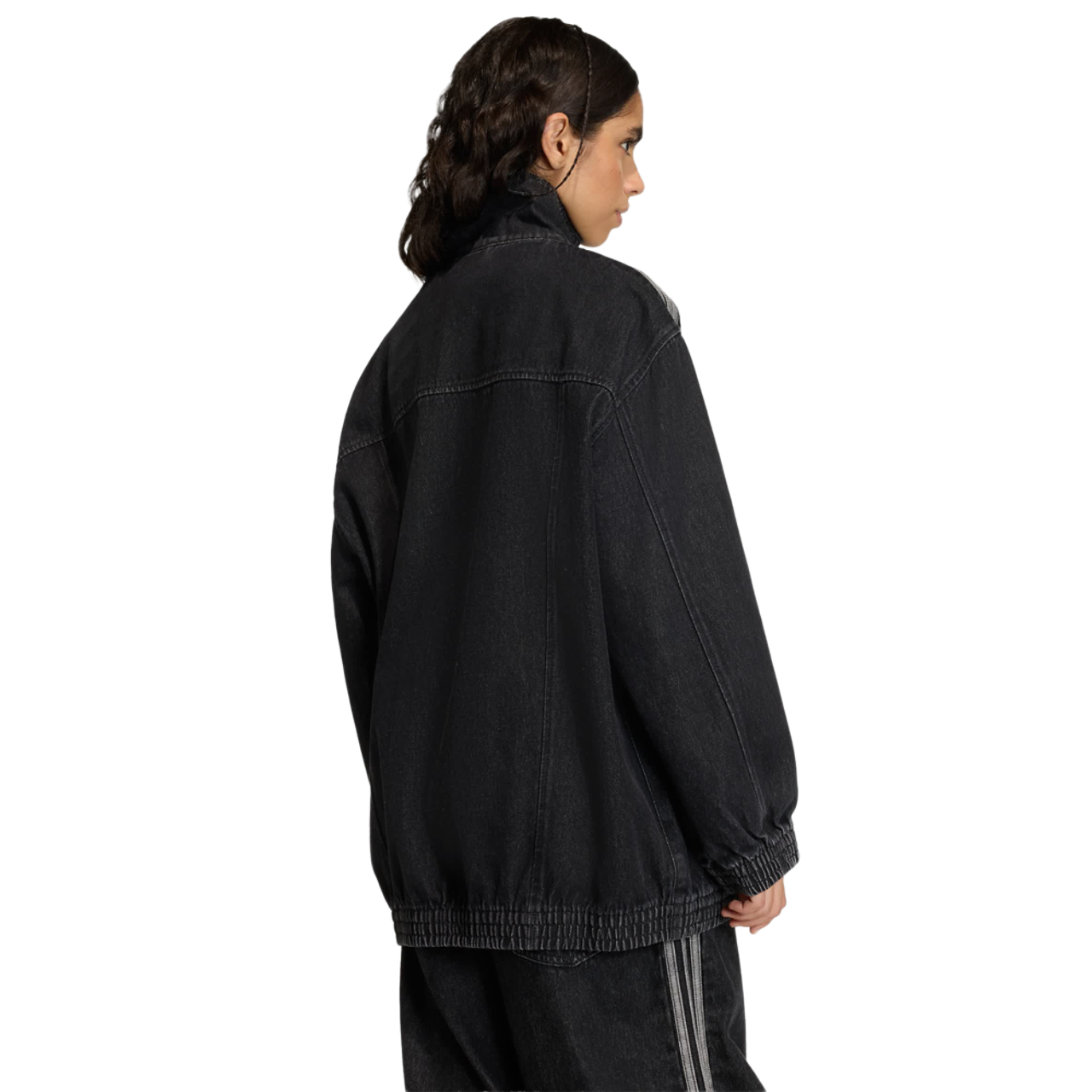 adidas Firebird Adilenium Track Top Denim Afbeelding 3 van 5. Tik om de fotogalerij te openen..