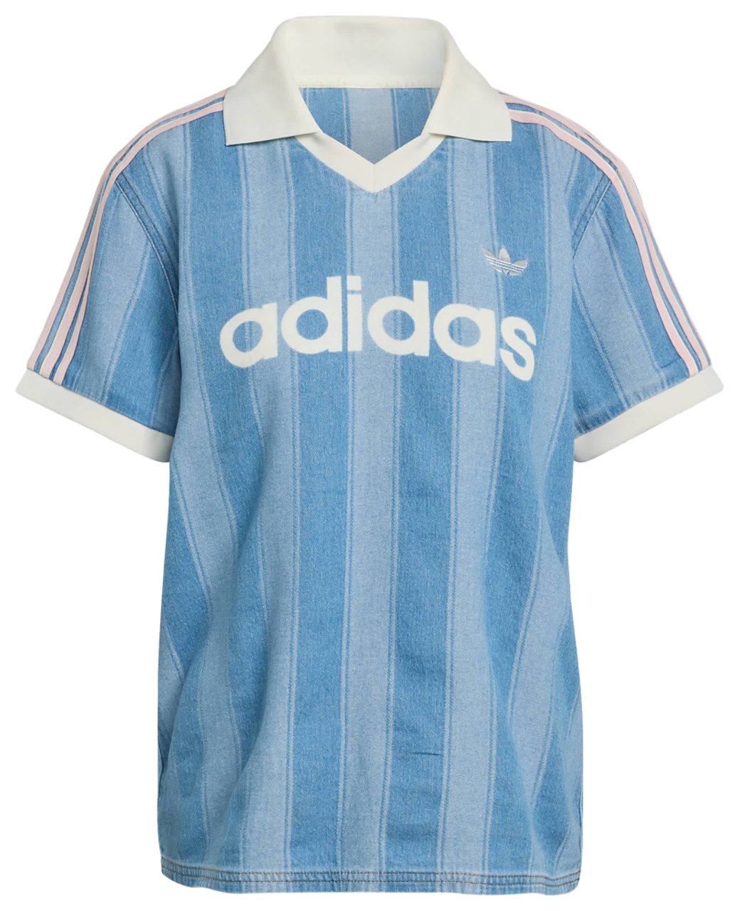 adidas Denim Football Jersey Imagen 5 de 5. Toque para abrir la galería de fotos.