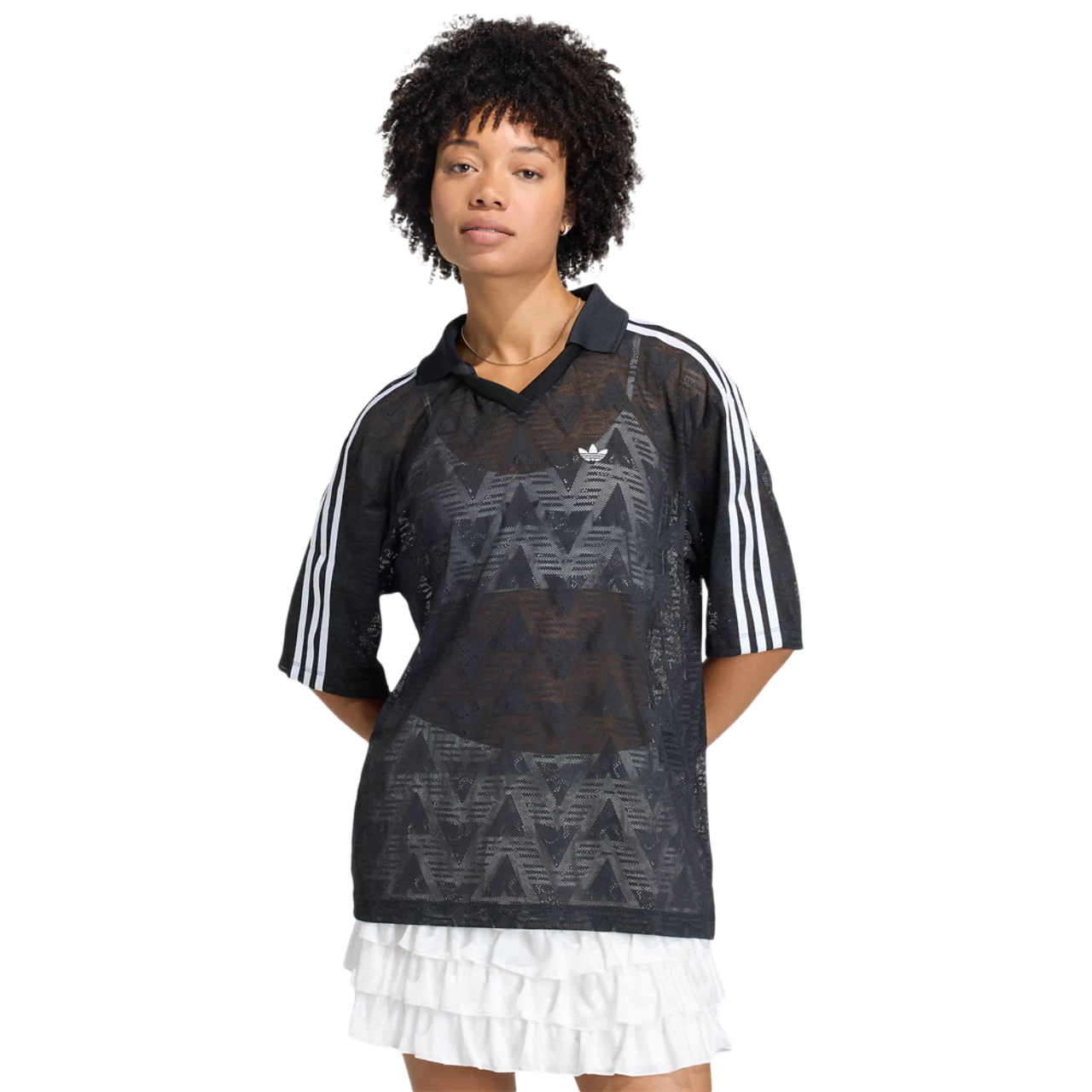 adidas Lace Football Jersey Bild 1 von 5. Antippen, um die Fotogalerie zu öffnen.