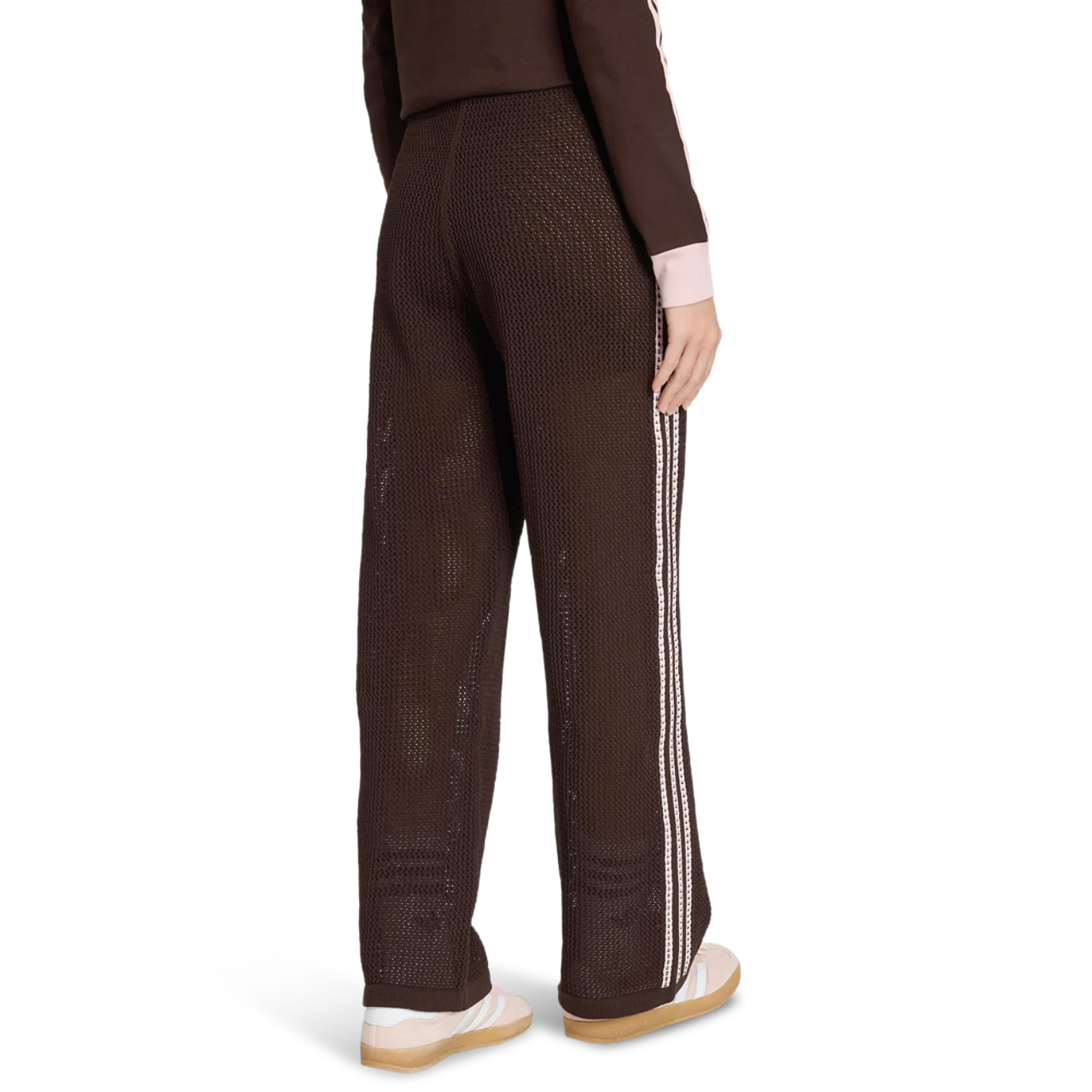 adidas Knitted Crochet Firebird  Bottoms Image 3 sur 4. Appuyez pour ouvrir la galerie de photos.