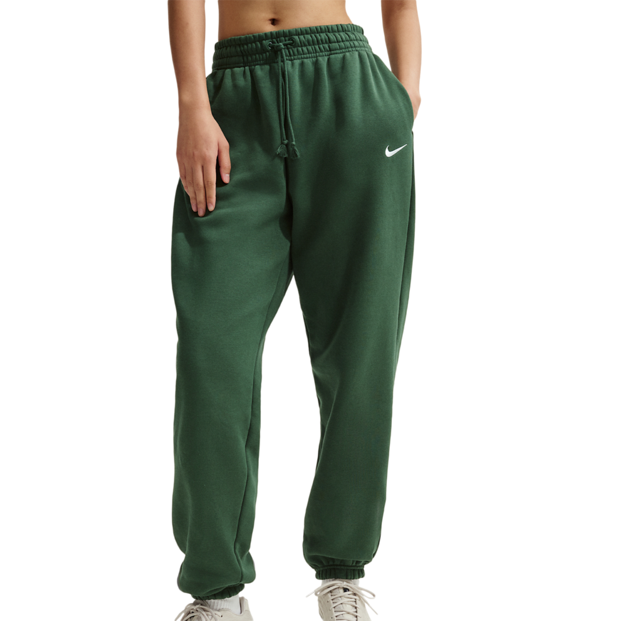 Nike Sportswear Phoenix Fleece Oversized Bottoms Image 1 of 5. Tap to open photo gallery.