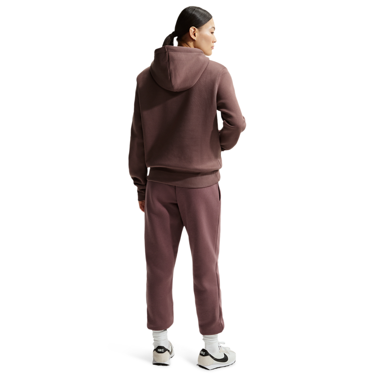 Nike Sportswear Phoenix Fleece Mid-rise Bottoms Image 5 of 5. Tap to open photo gallery.