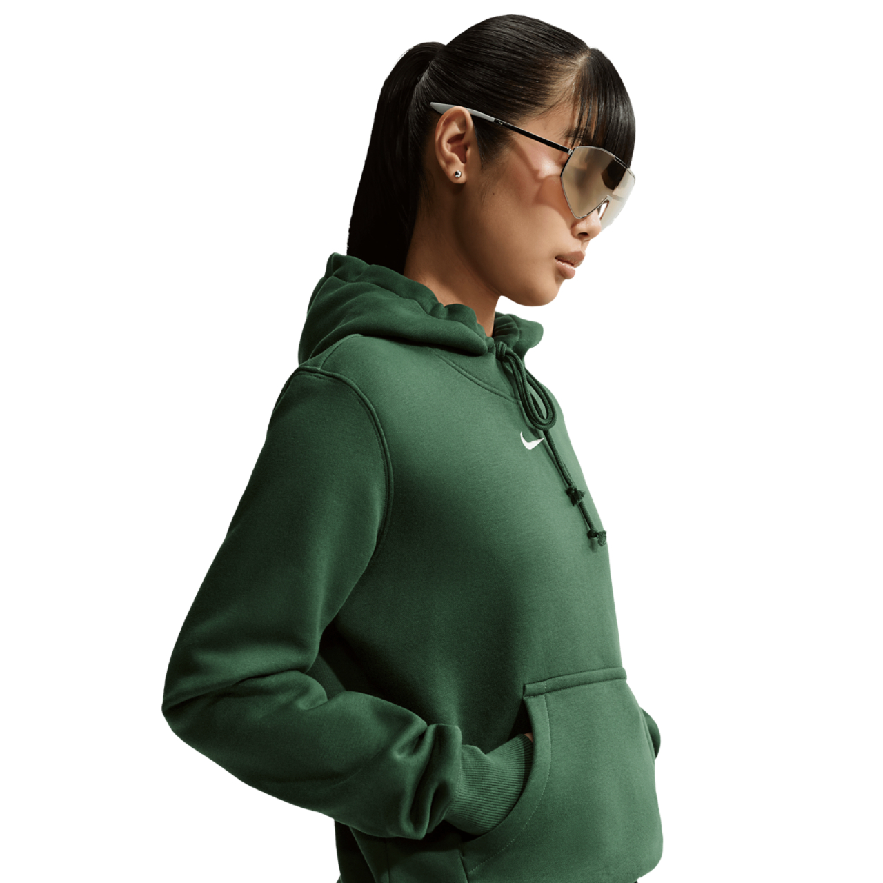 Nike Sportswear Phoenix Fleece Pullover Hoodie Bild 3 von 5. Antippen, um die Fotogalerie zu öffnen.