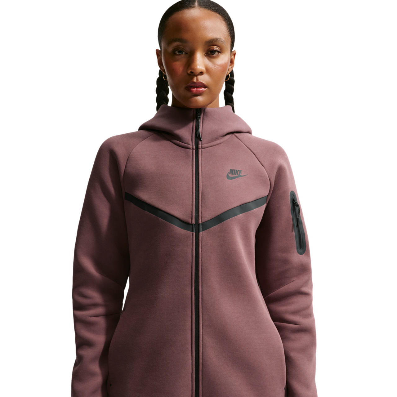 Nike Sportswear Tech Fleece Windrunner Hoodie Image 1 of 5. Tap to open photo gallery.