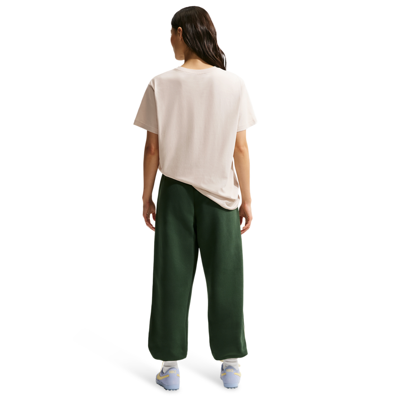 Nike Sportswear Phoenix Fleece Oversize Trousers Image 5 of 5. Tap to open photo gallery.