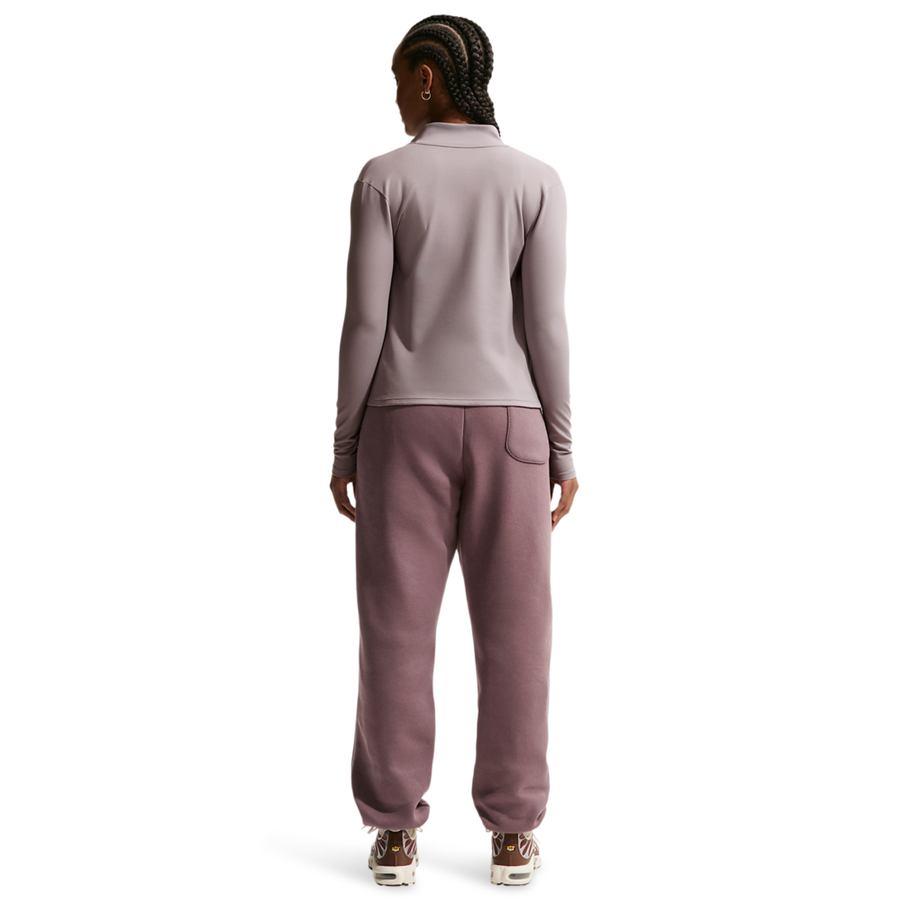 Nike Sportswear Phoenix Fleece Oversize Trousers Image 5 of 5. Tap to open photo gallery.