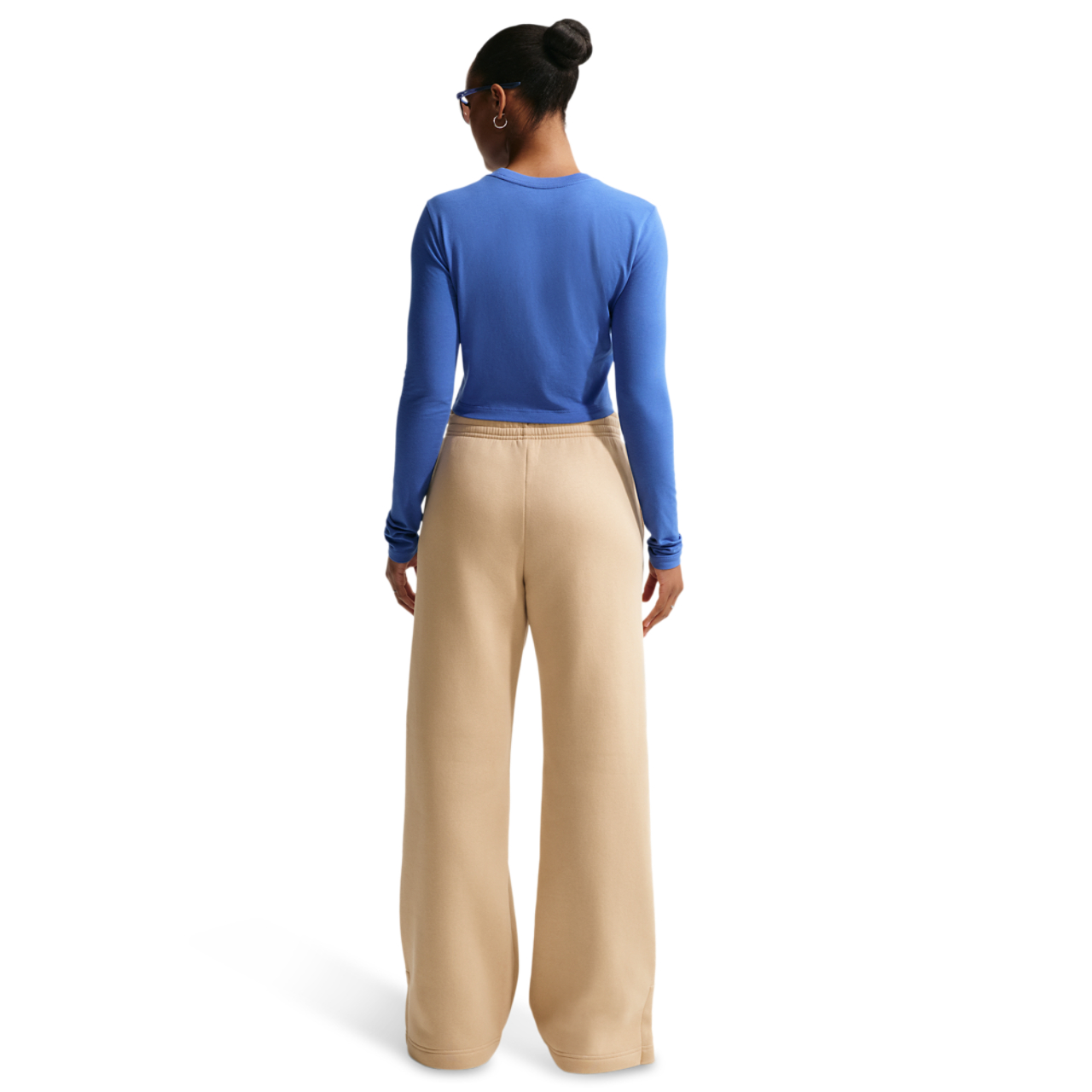 Nike Sportswear Phoenix Fleece Wide-leg Trousers Image 5 sur 5. Appuyez pour ouvrir la galerie de photos.