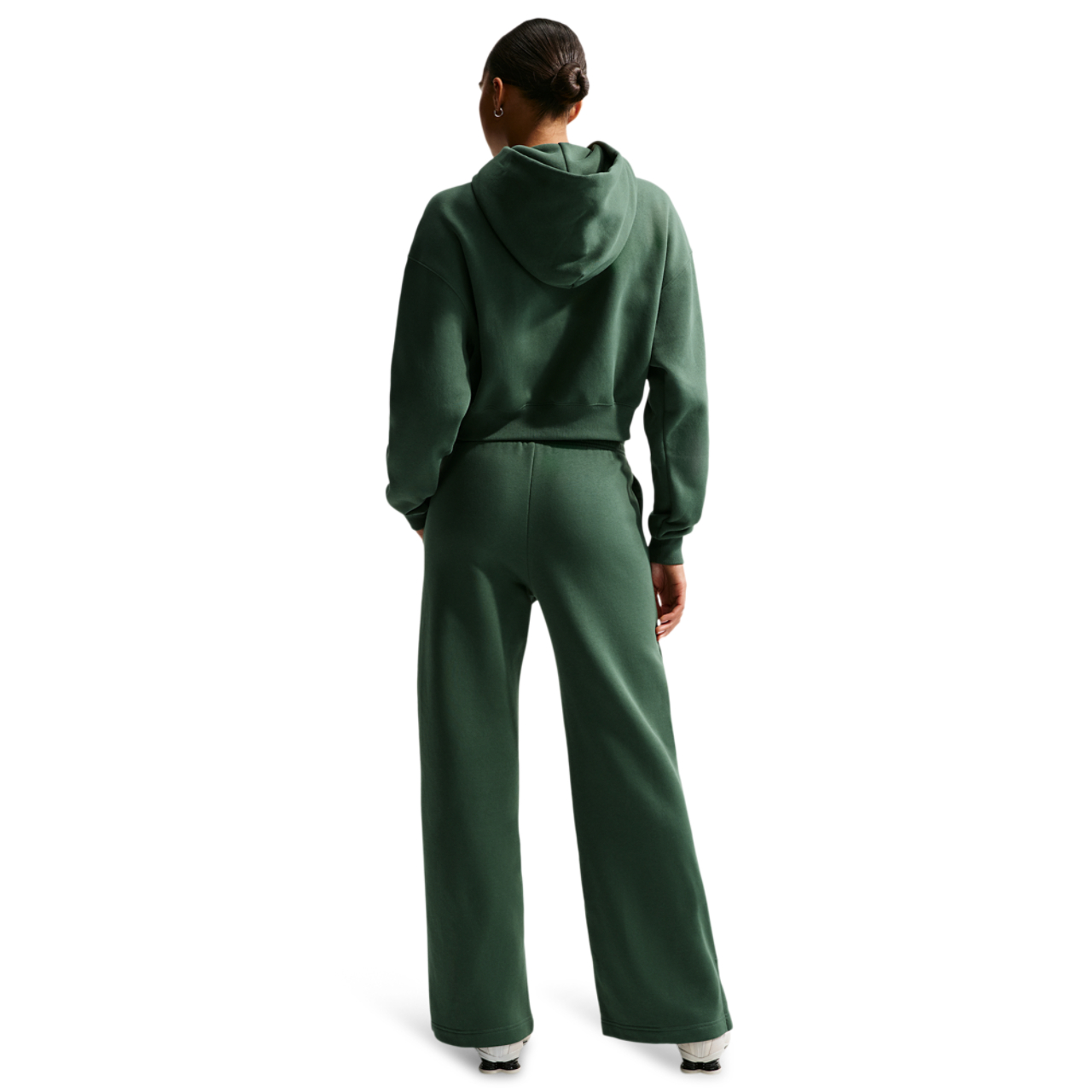 Nike Sportswear Phoenix Fleece Wide-leg Trousers Image 5 of 5. Tap to open photo gallery.
