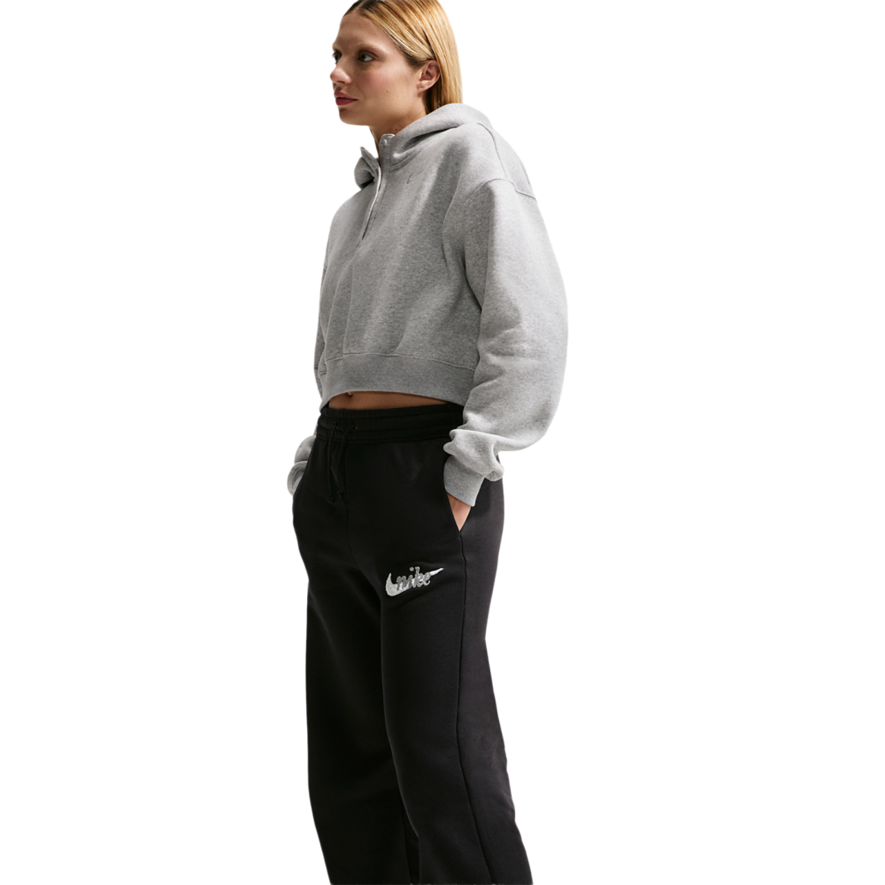 Nike Sportswear Phoenix Fleece Wide-leg Trousers Bild 3 von 5. Antippen, um die Fotogalerie zu öffnen.