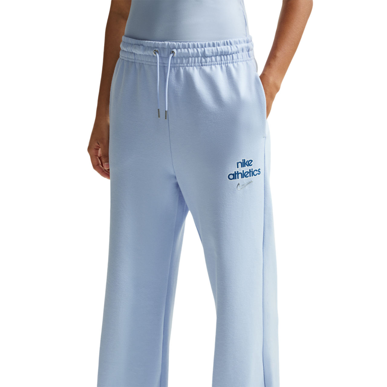 Nike Sportswear Phoenix Fleece Wide-leg Trousers Image 4 of 5. Tap to open photo gallery.