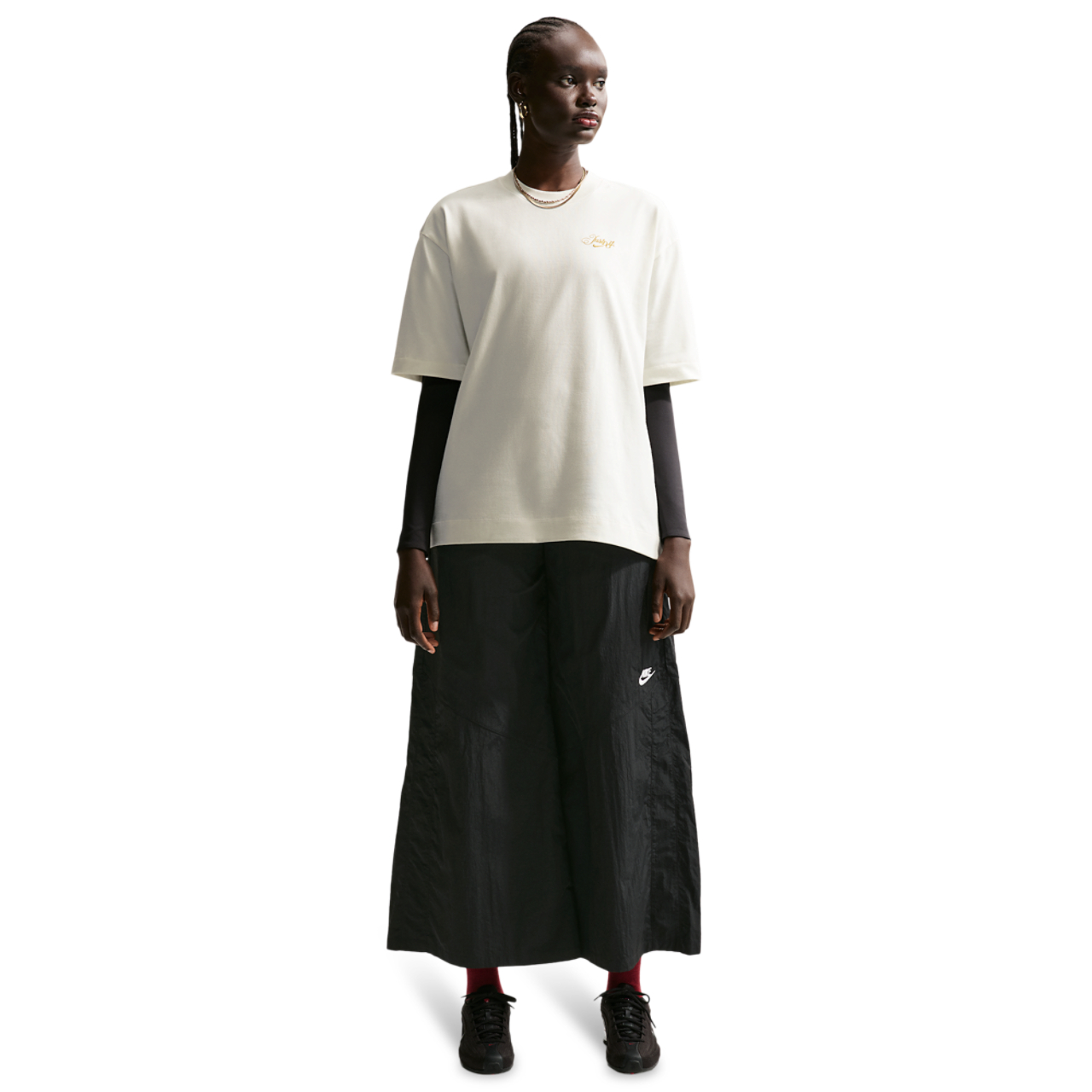 Nike Sportswear Oversized T-shirt Image 4 of 5. Tap to open photo gallery.
