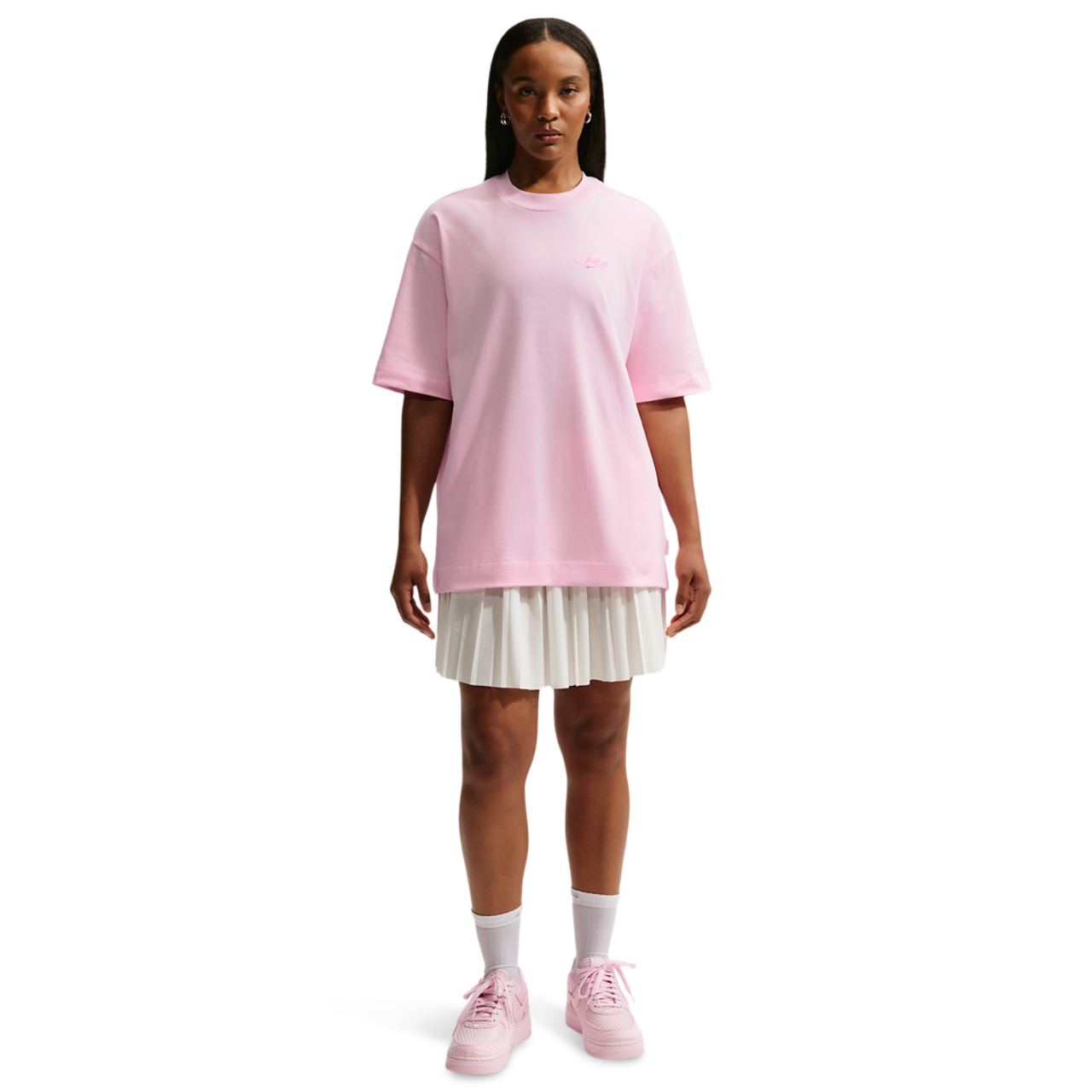 Nike Sportswear Oversized T-shirt Image 4 of 5. Tap to open photo gallery.