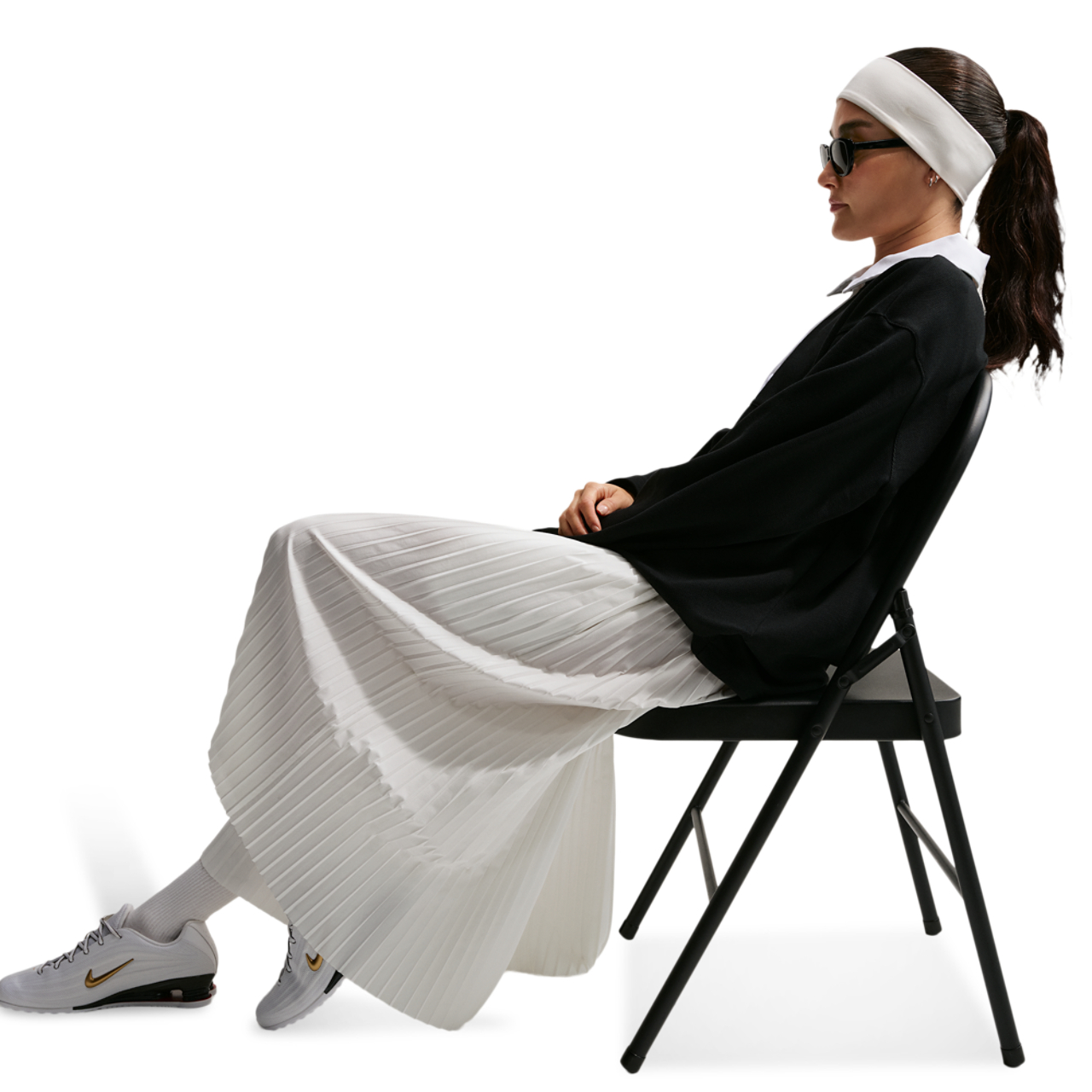 Nike Sportswear Oversized Mid-rise Trousers Image 3 sur 5. Appuyez pour ouvrir la galerie de photos.