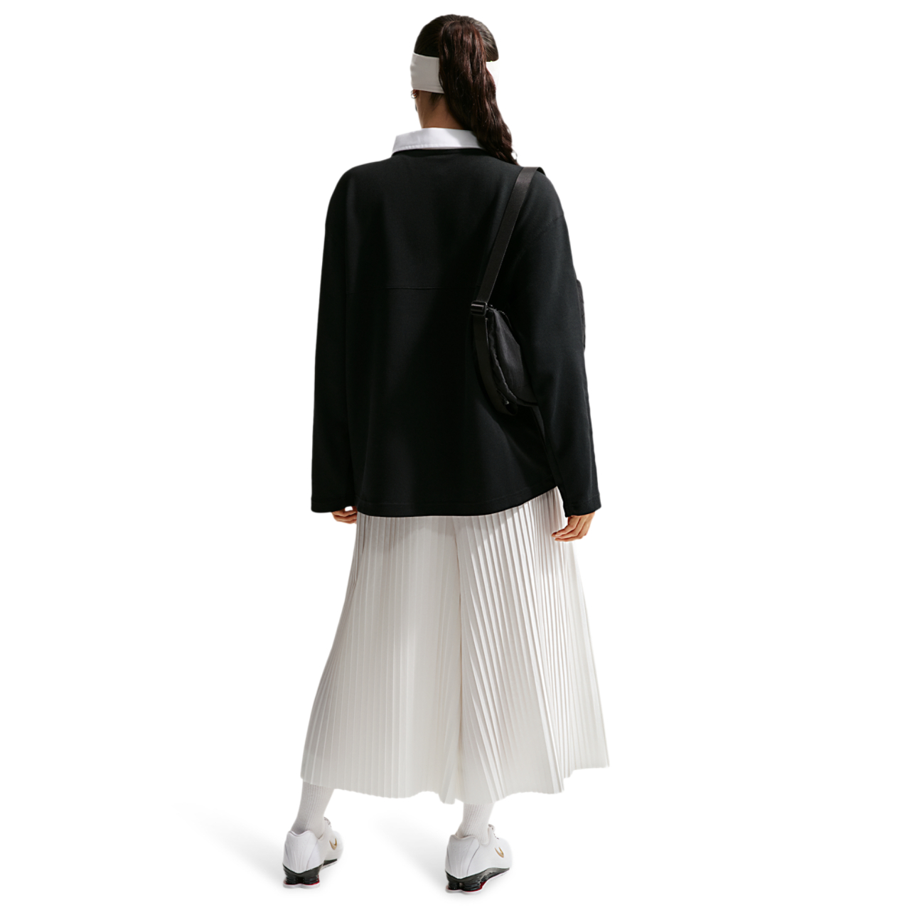 Nike Sportswear Oversized Mid-rise Trousers Image 5 sur 5. Appuyez pour ouvrir la galerie de photos.