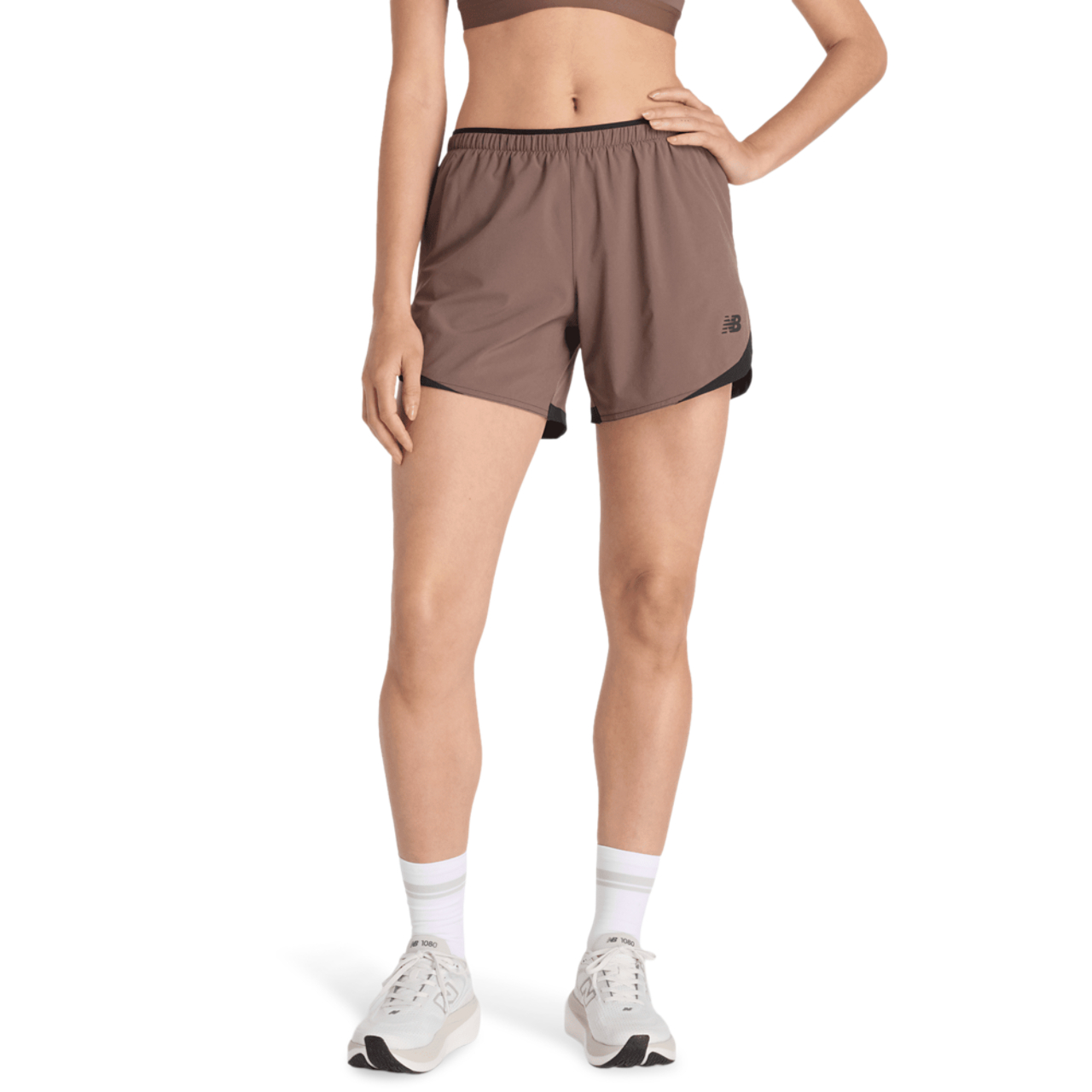 New Balance Essential Short 5Inch Image 2 of 4. Tap to open photo gallery.