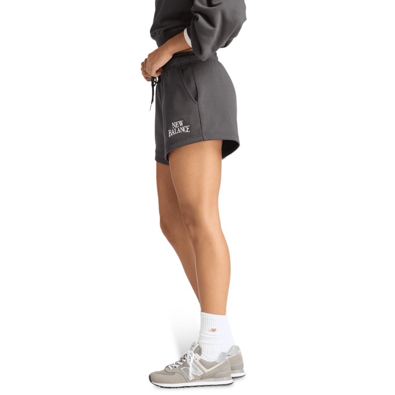 New Balance Trackside French Terry Short Imagen 3 de 3. Toque para abrir la galería de fotos.