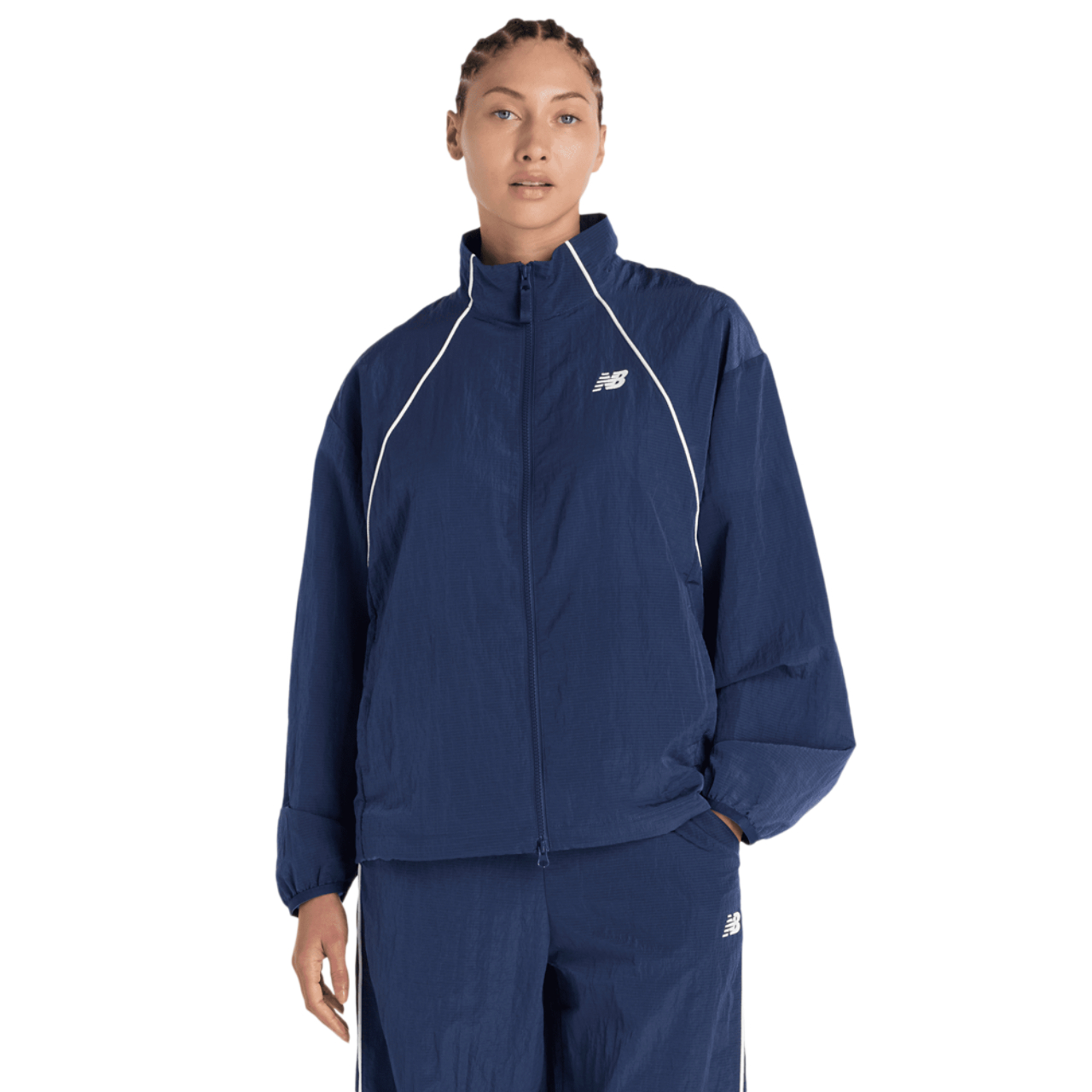 New Balance Sport Legacy Jacket Image 1 of 4. Tap to open photo gallery.