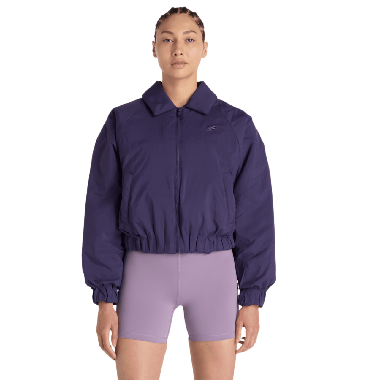 New Balance Woven Bomber Jacket Imagen 1 de 4. Toque para abrir la galería de fotos.