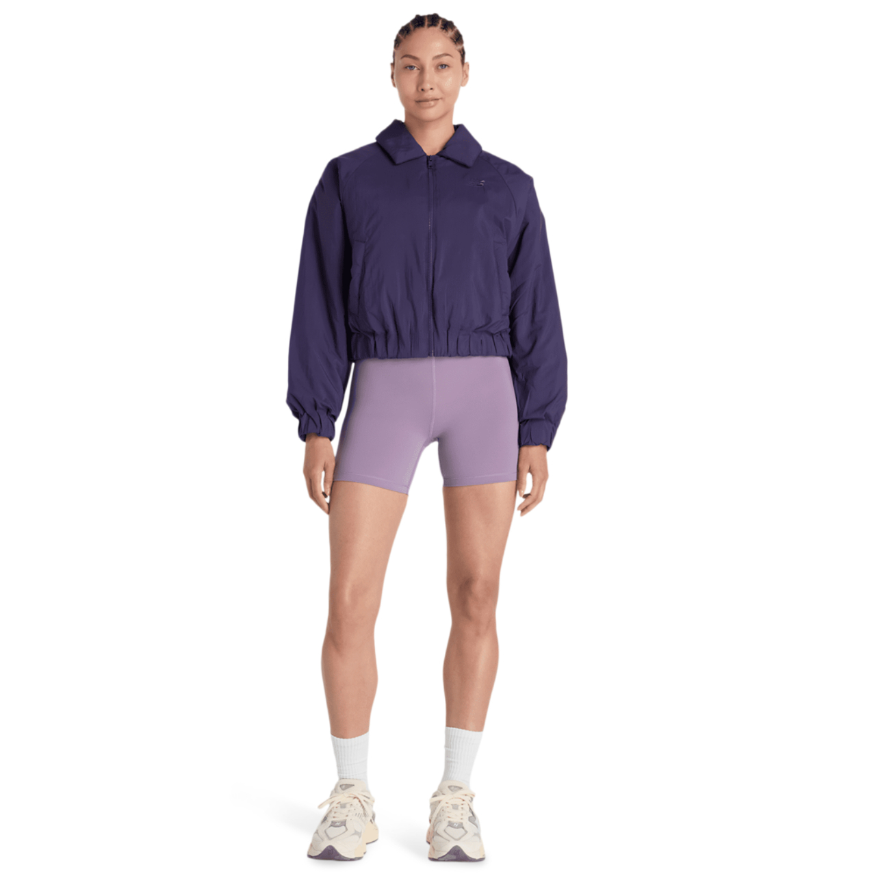 New Balance Woven Bomber Jacket Imagen 2 de 4. Toque para abrir la galería de fotos.