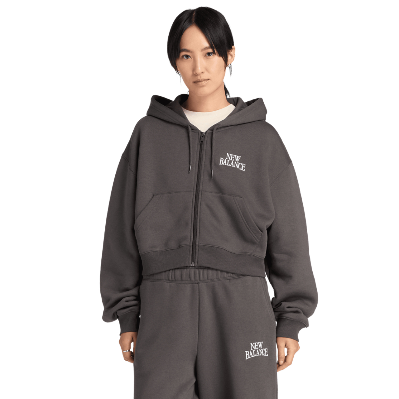 New Balance Trackside Fleece Full Zip Bild 1 von 4. Antippen, um die Fotogalerie zu öffnen.