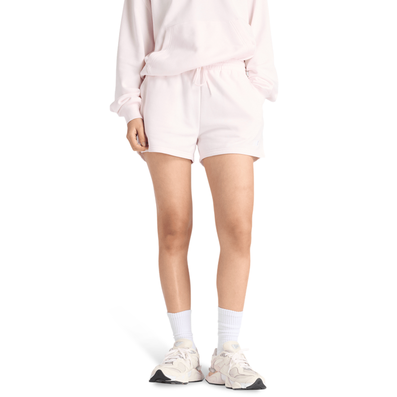 New Balance Sport Essentials French Terry Short Image 2 of 4. Tap to open photo gallery.