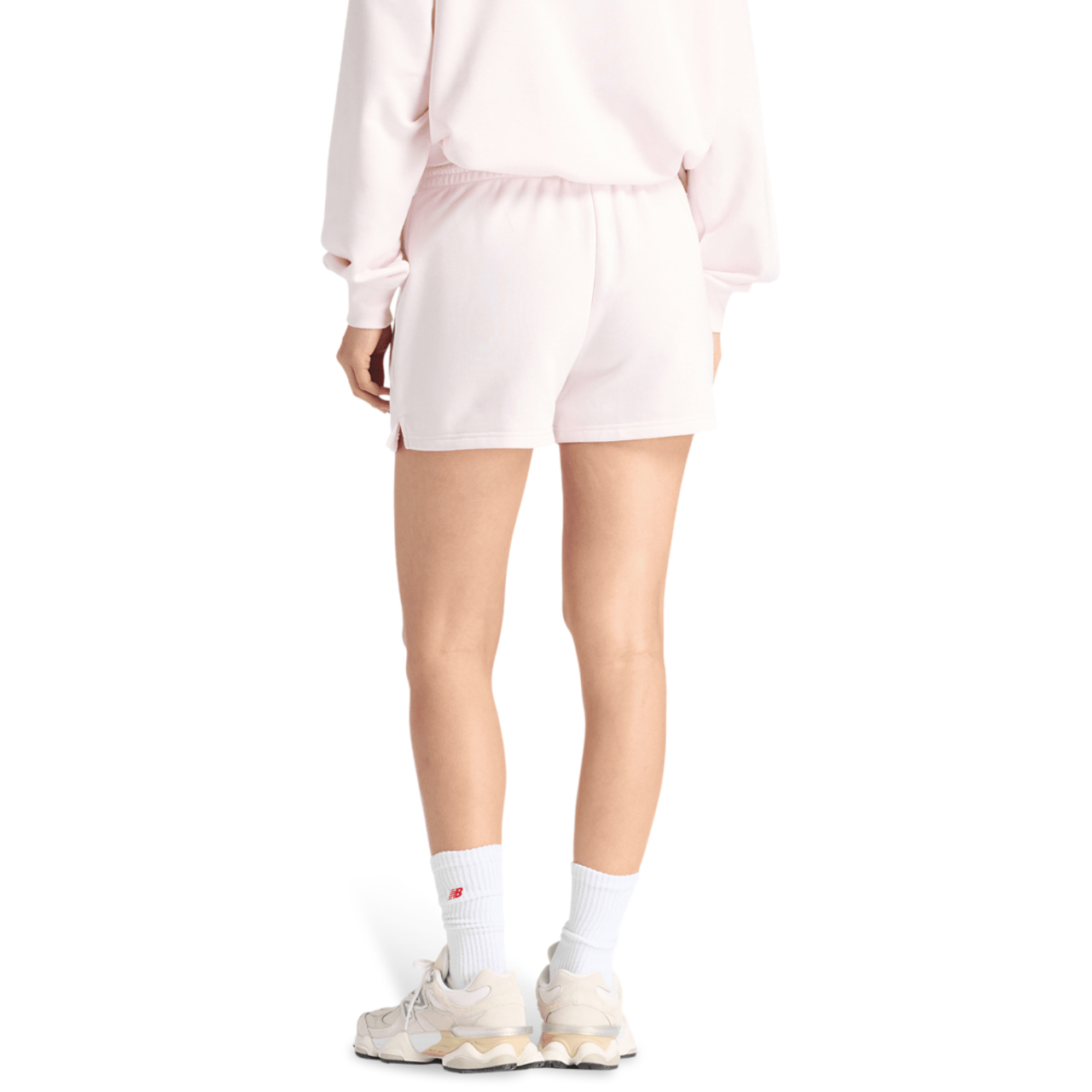 New Balance Sport Essentials French Terry Short Image 3 of 4. Tap to open photo gallery.