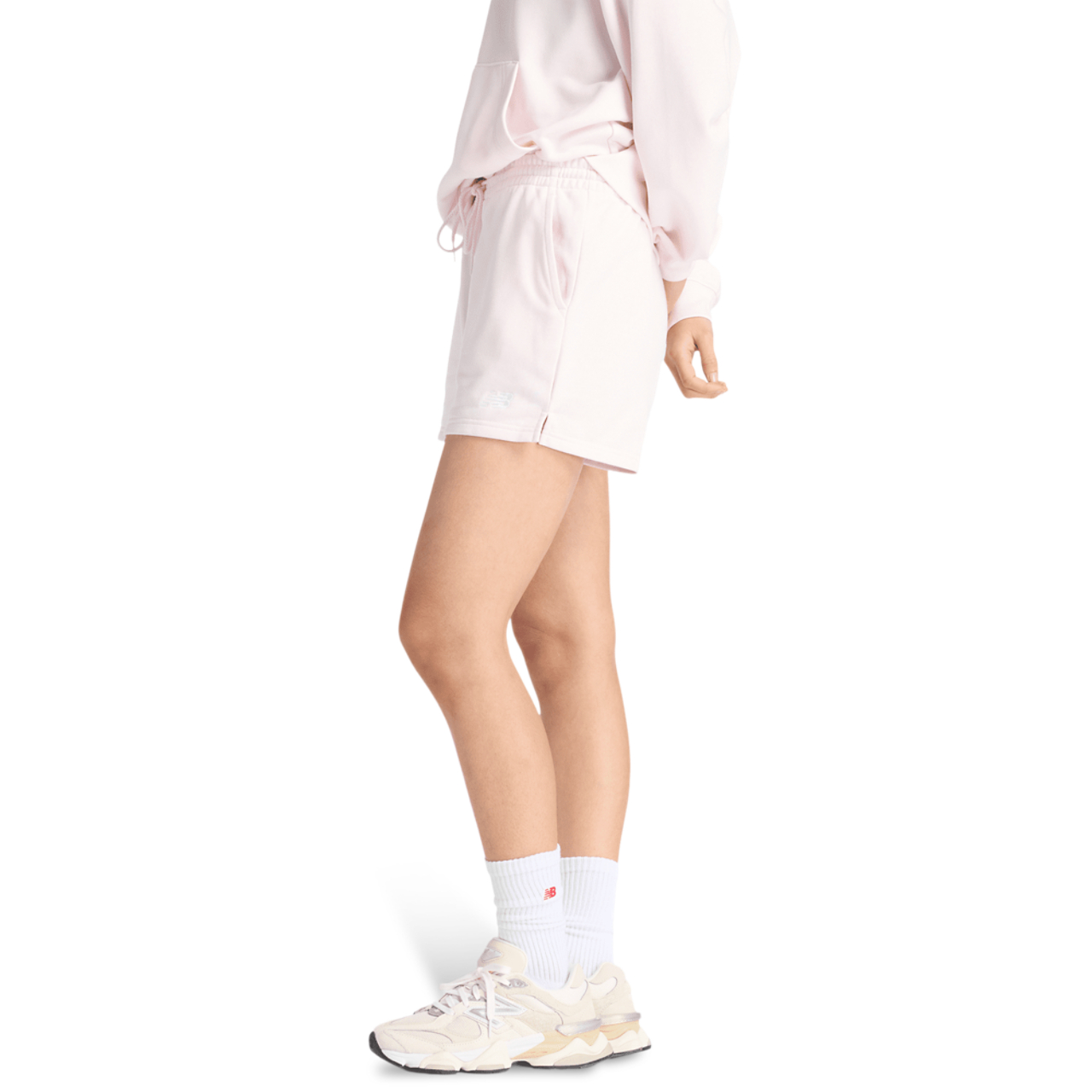 New Balance Sport Essentials French Terry Short Image 4 of 4. Tap to open photo gallery.