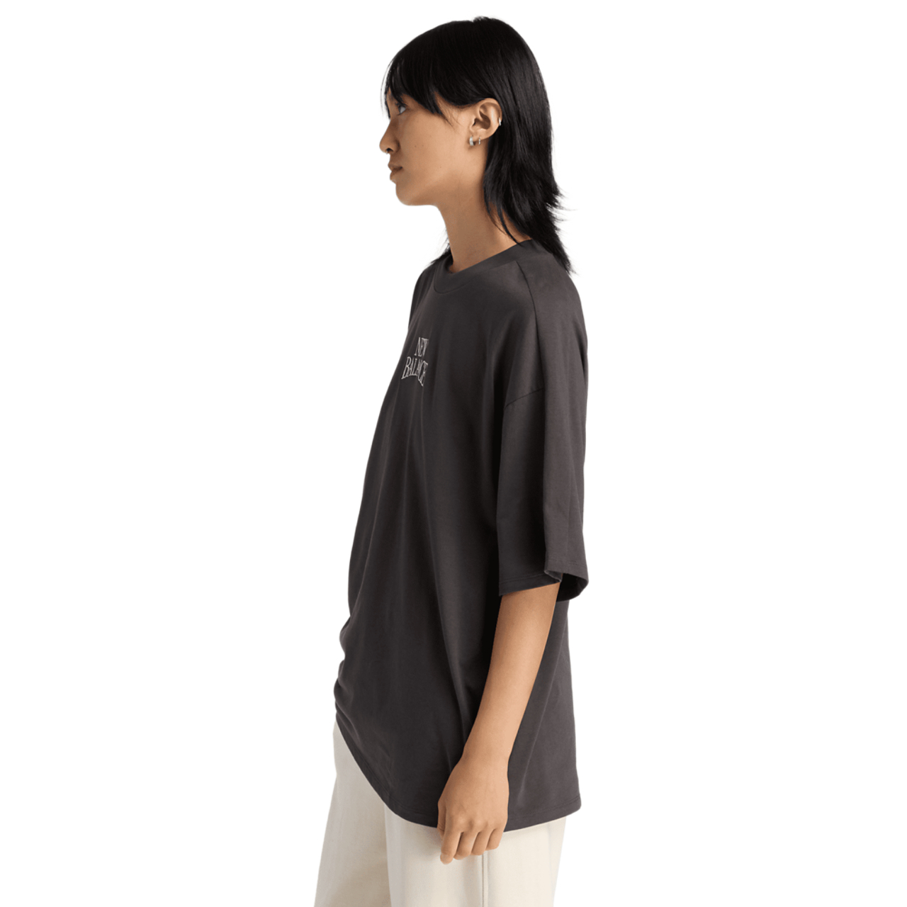 New Balance Trackside Oversized Tee Image 4 of 4. Tap to open photo gallery.