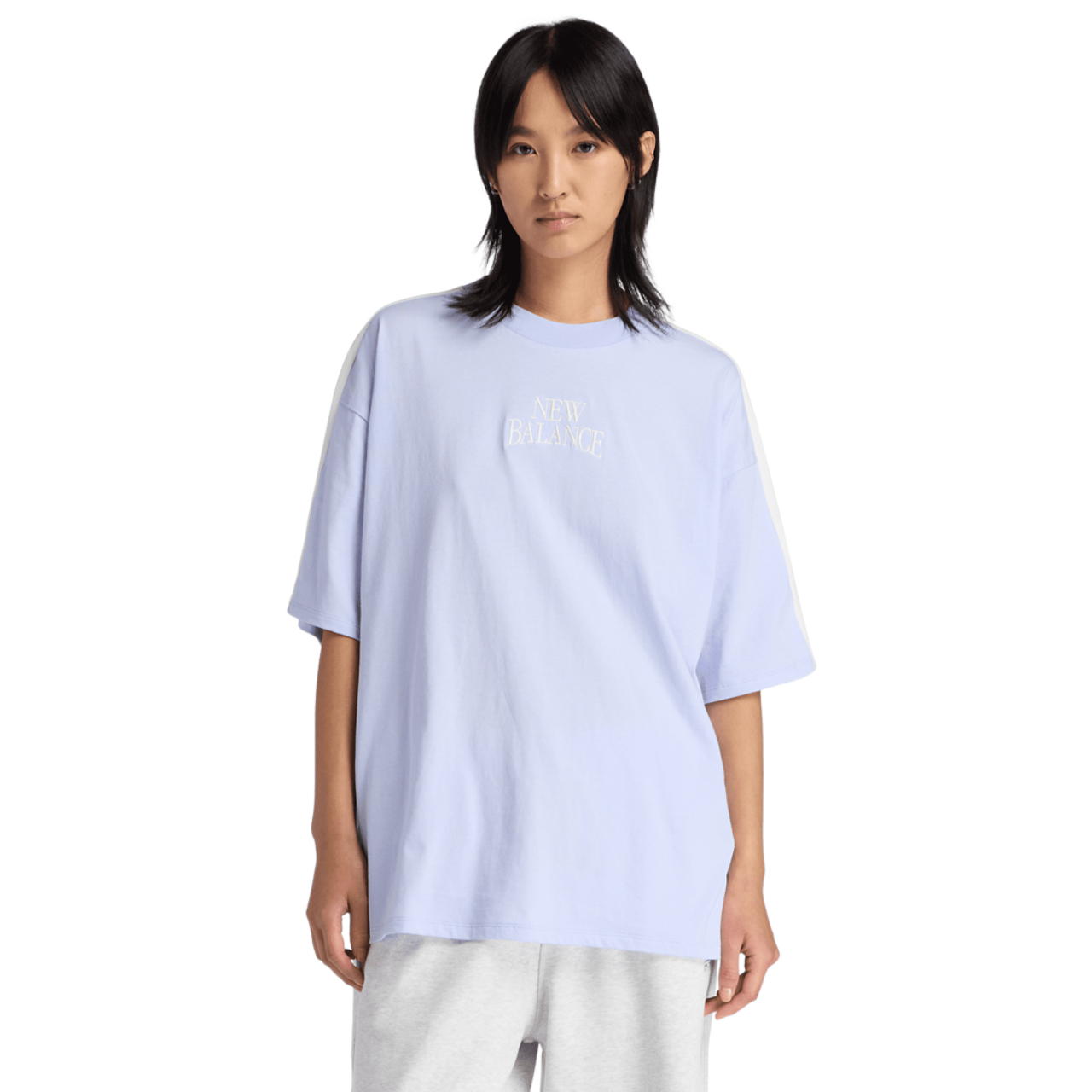 New Balance Trackside Oversized Tee Image 1 of 4. Tap to open photo gallery.