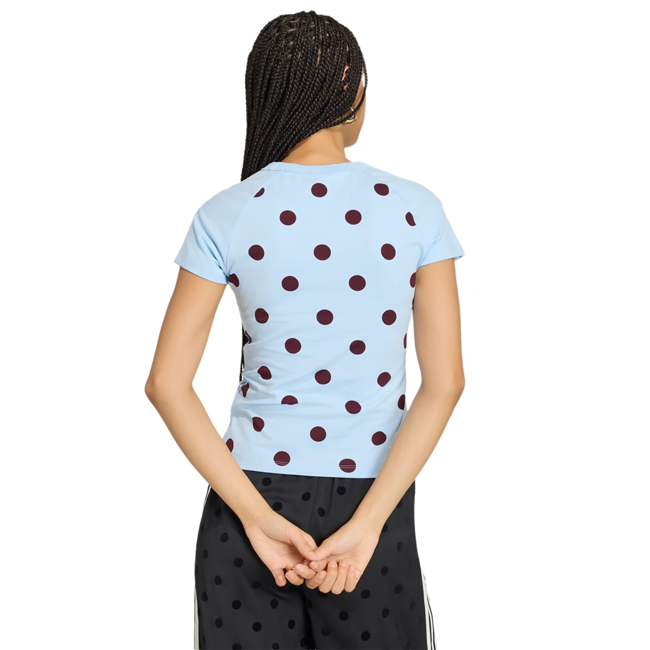 adidas Slim Fit Cali T-shirt Image 4 of 4. Tap to open photo gallery.