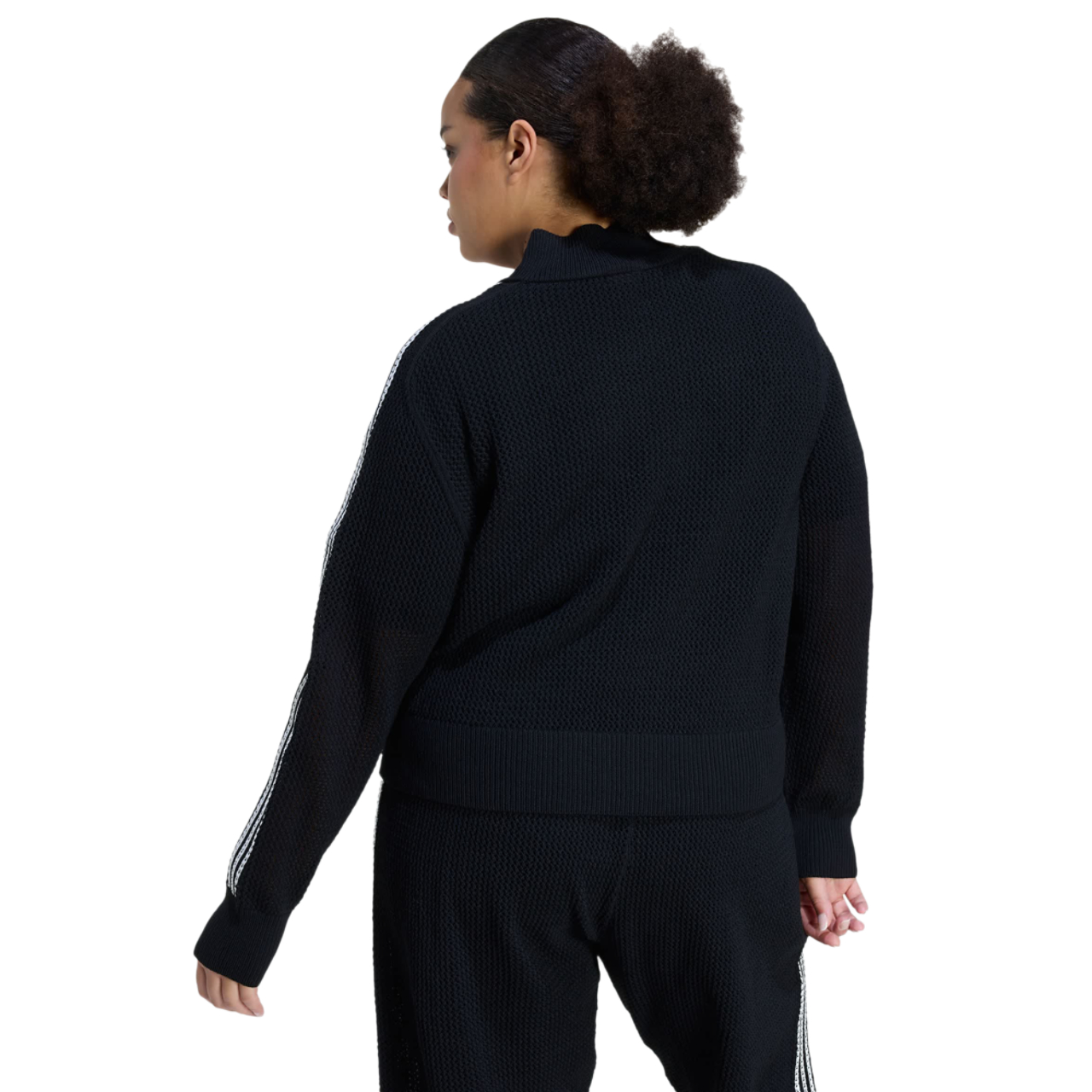 adidas Knitted Crochet Firebird Track Top Imagen 4 de 4. Toque para abrir la galería de fotos.