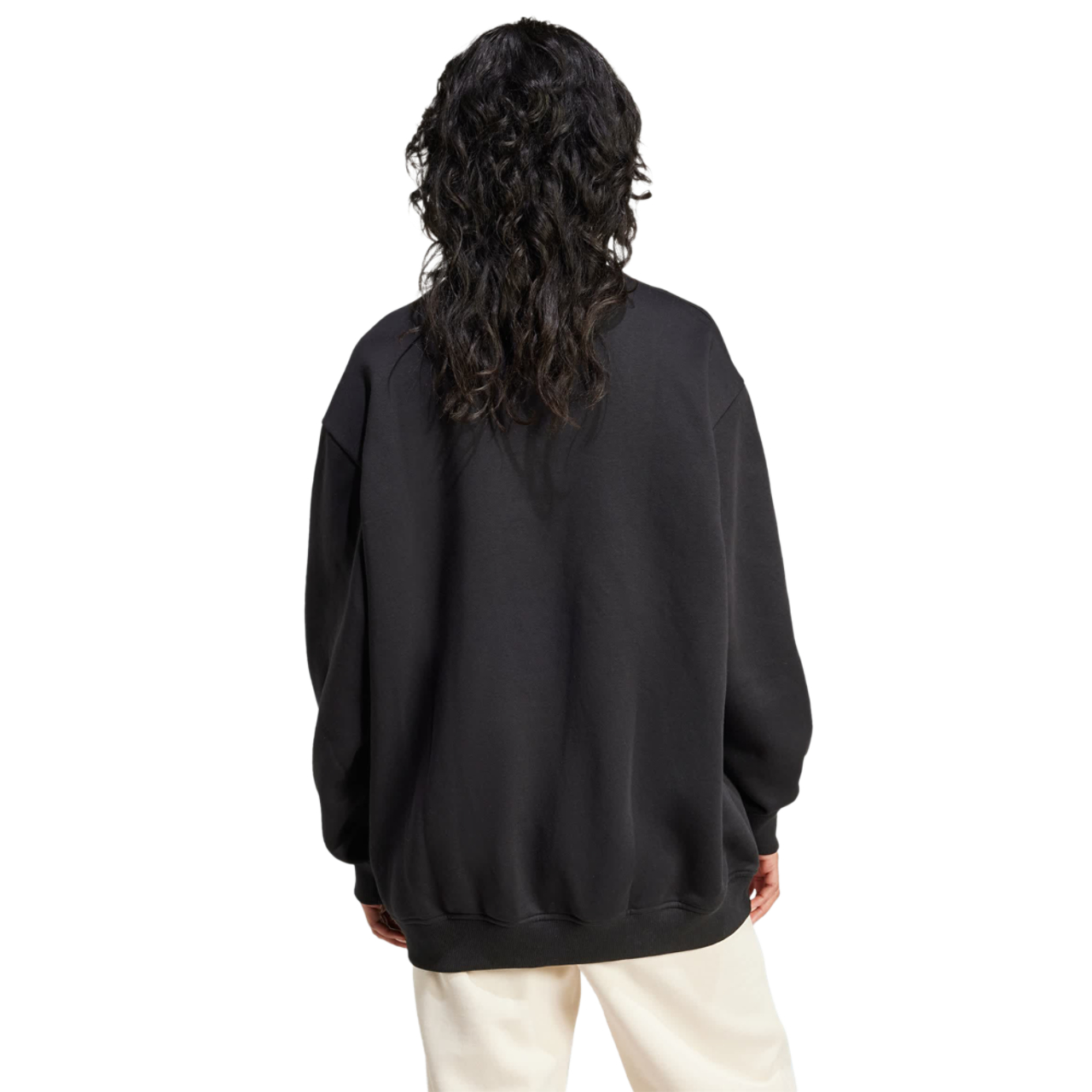 adidas Essentials Long Oversized Crew Sweatshirt Immagine 4 di 4. Tocca per aprire la galleria fotografica.