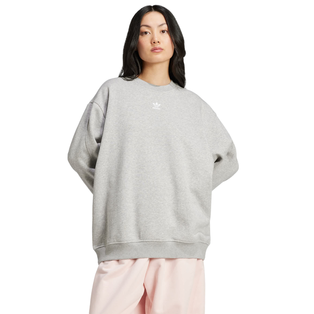 adidas Essentials Long Oversized Crew Sweatshirt Immagine 1 di 4. Tocca per aprire la galleria fotografica.